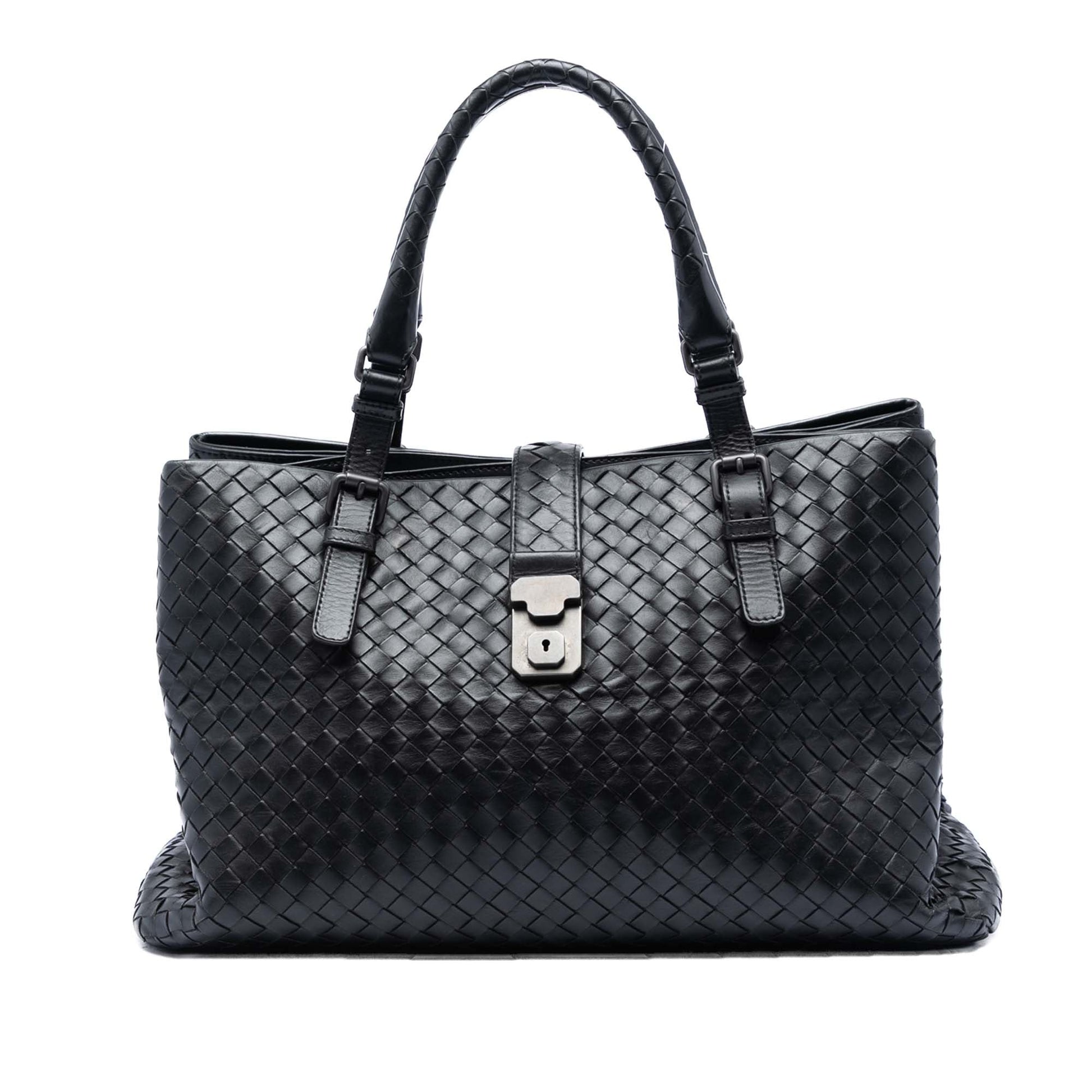 Bottega Veneta Medium Nappa Intrecciato Roma Tote