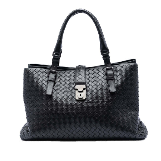 Bottega Veneta Medium Nappa Intrecciato Roma Tote