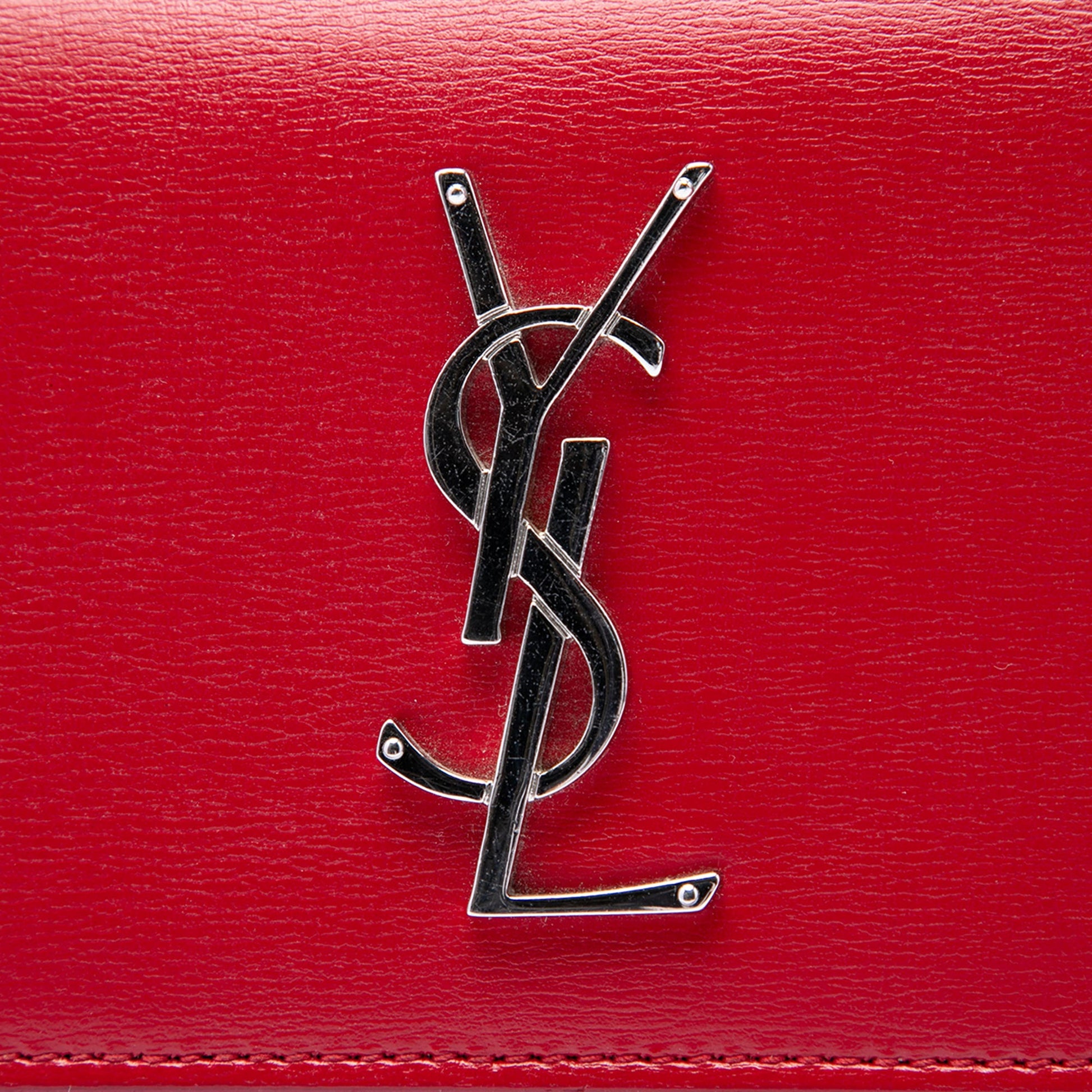 Saint Laurent Medium Calfskin Monogram Sunset Crossbody