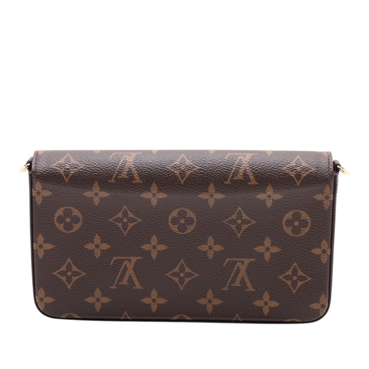 Louis Vuitton Monogram Pochette Felicie — Brown