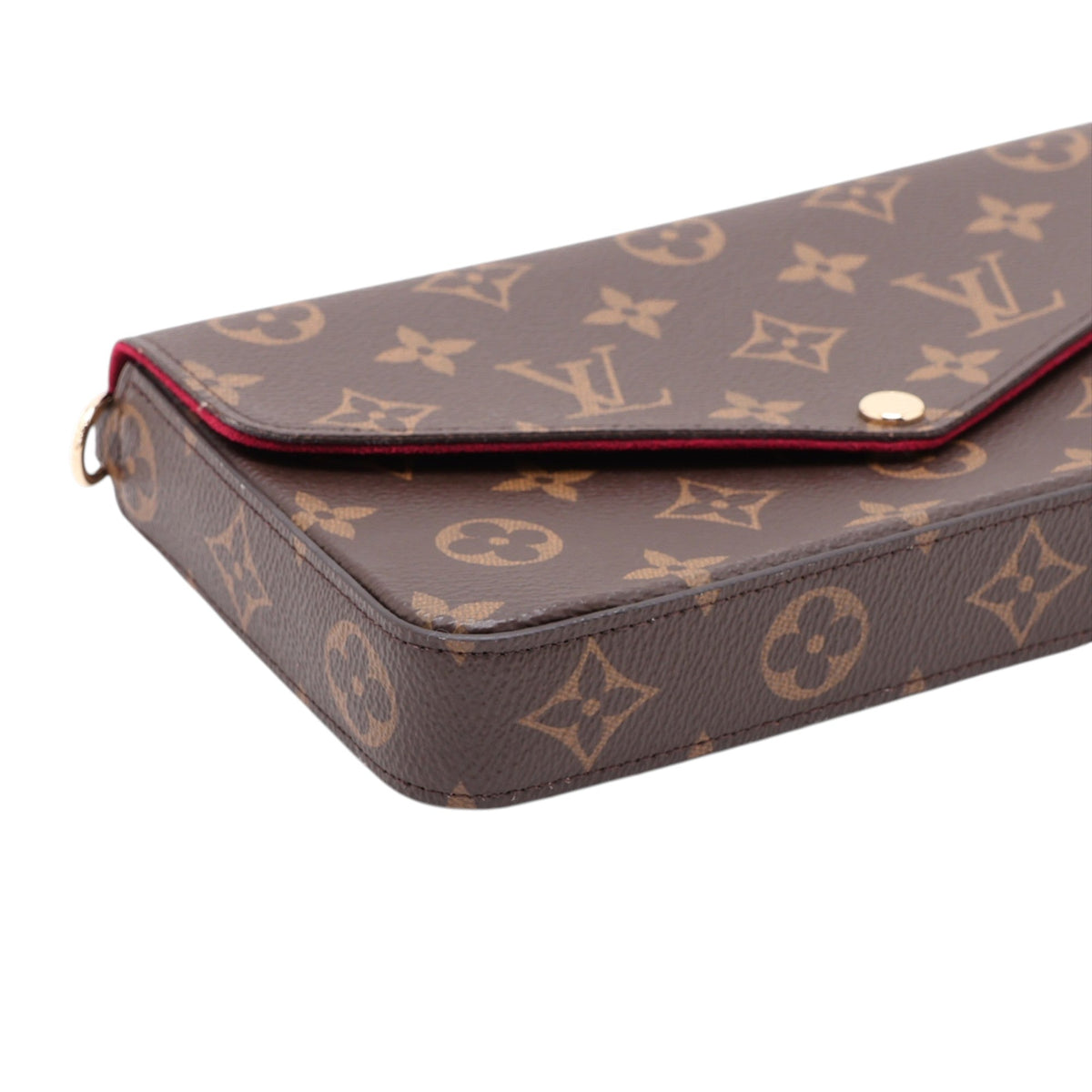 Louis Vuitton Monogram Pochette Felicie — Brown