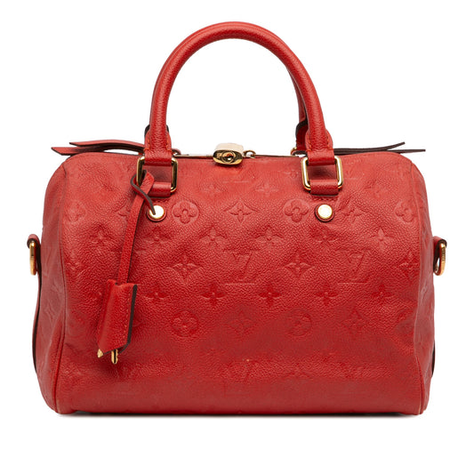 Louis Vuitton Monogram Empreinte Speedy Bandouliere 25