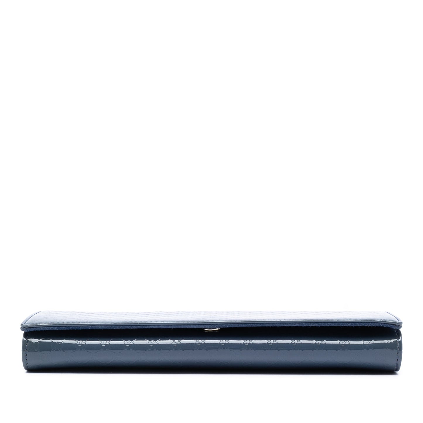 Gucci Microguccissima Patent Broadway Clutch