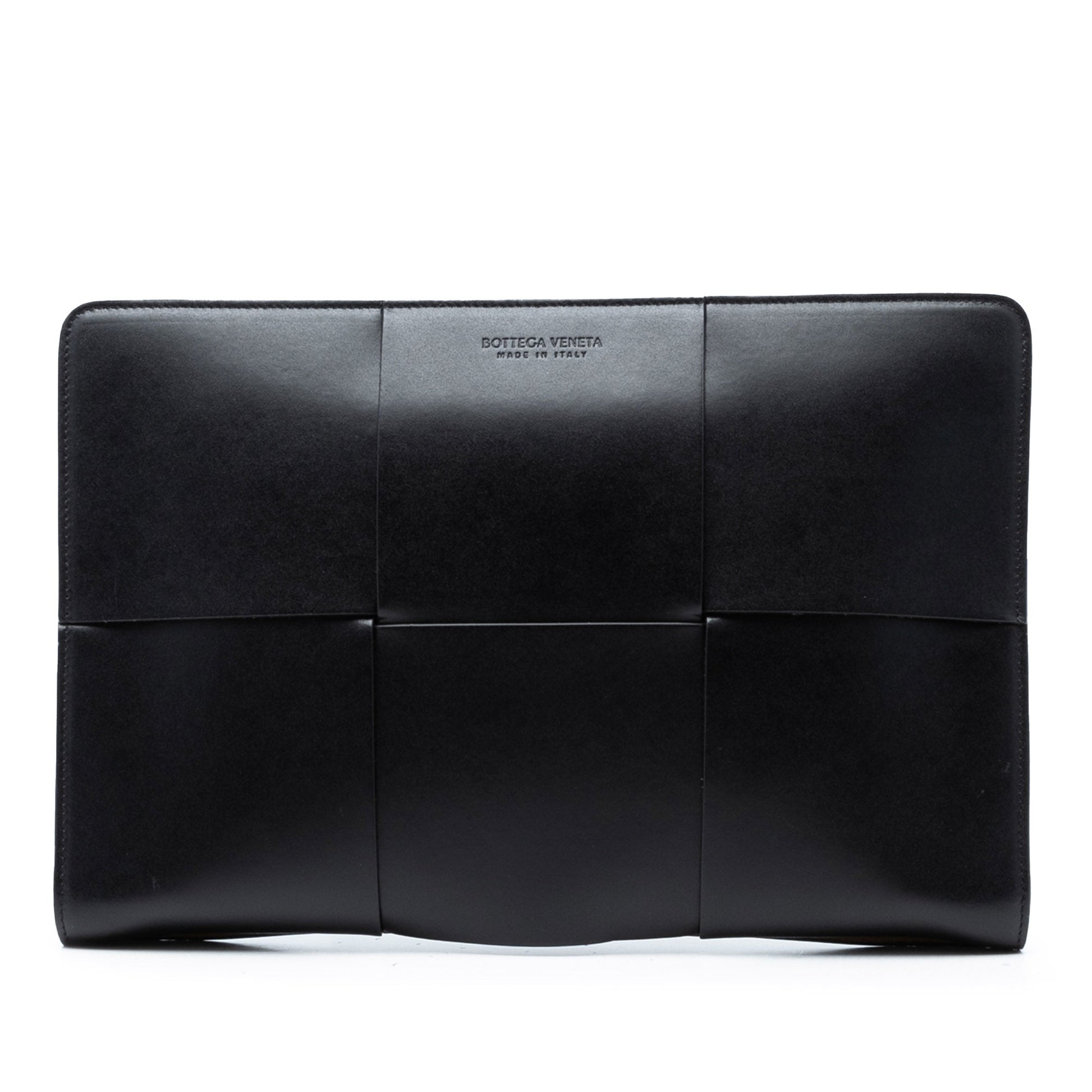 Calfskin Maxi Intrecciato Arco Document Case