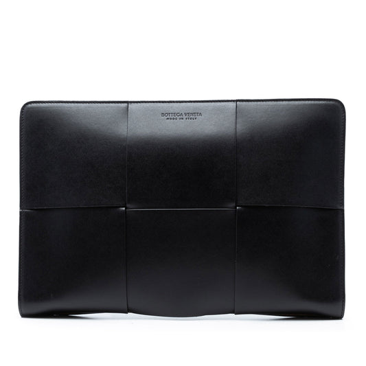 Calfskin Maxi Intrecciato Arco Document Case