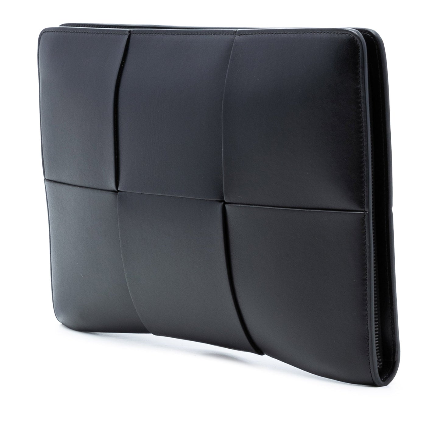 Calfskin Maxi Intrecciato Arco Document Case