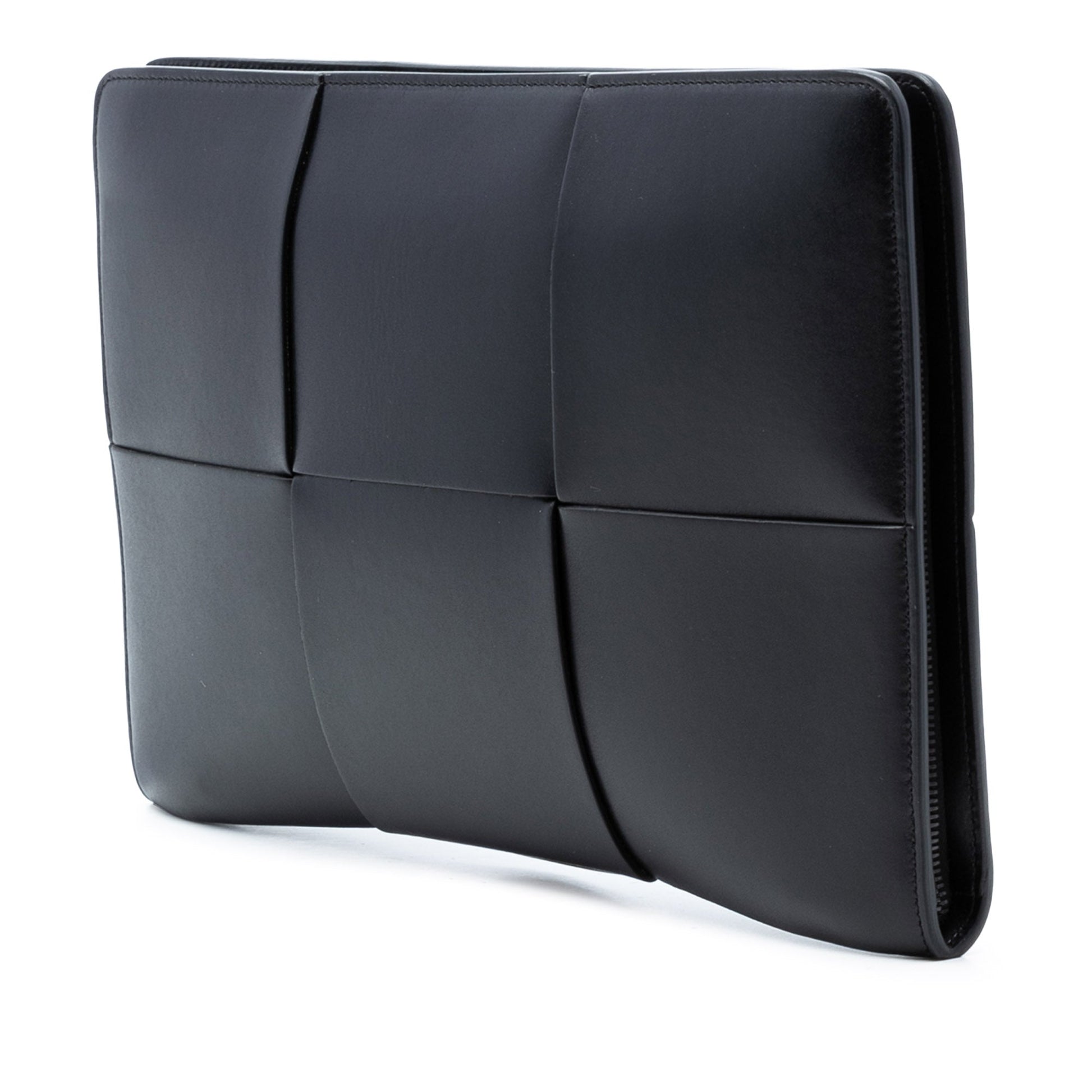 Calfskin Maxi Intrecciato Arco Document Case