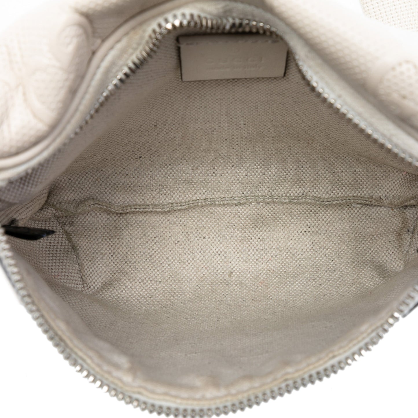 Gucci GG Embossed Perforated Leather Belt Bag
