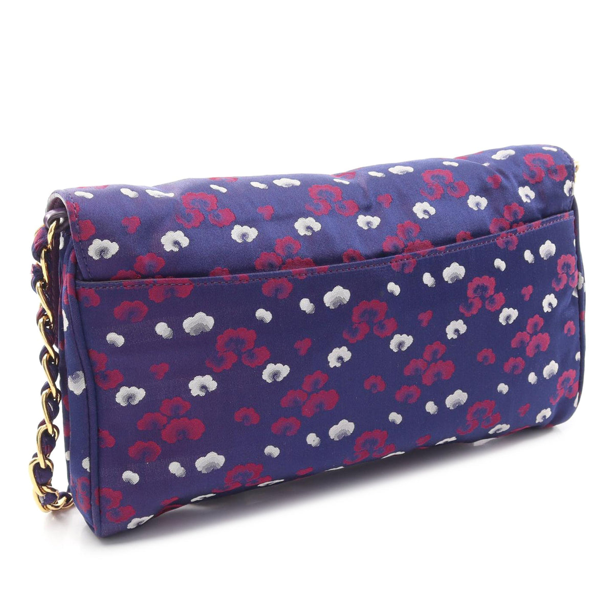 Prada Tessuto Stampato Chain Crossbody