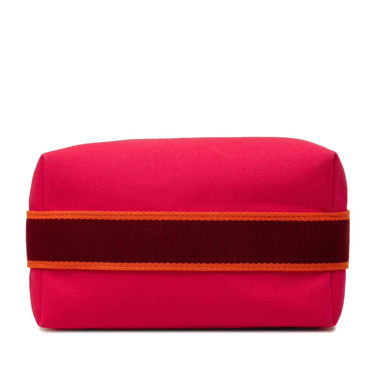 Hermès Small Toile Bride A Brac Case — Pink