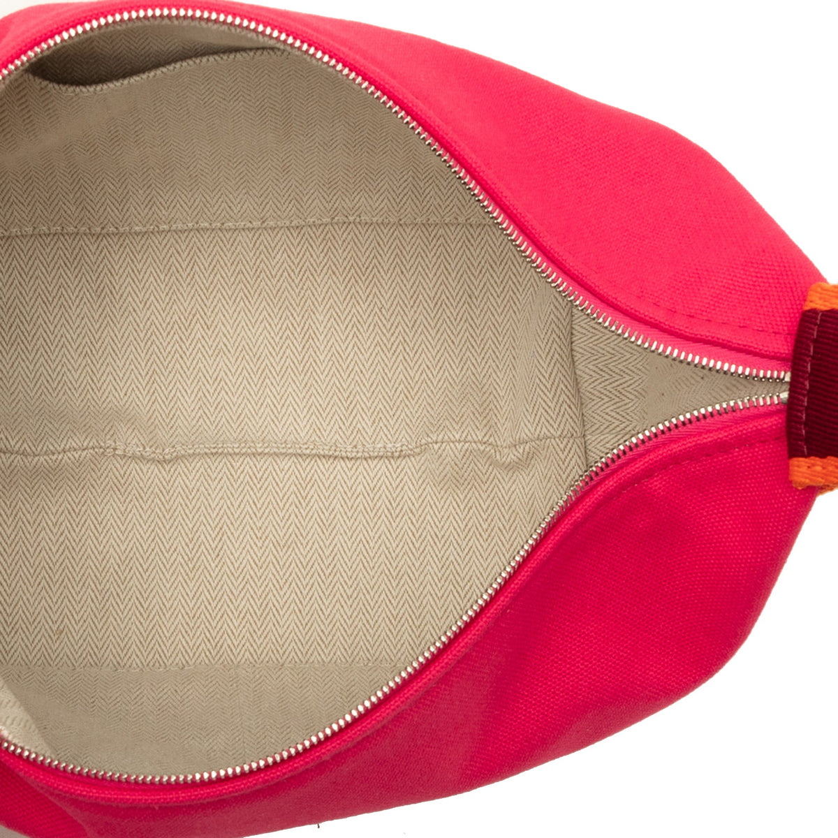Hermès Small Toile Bride A Brac Case — Pink