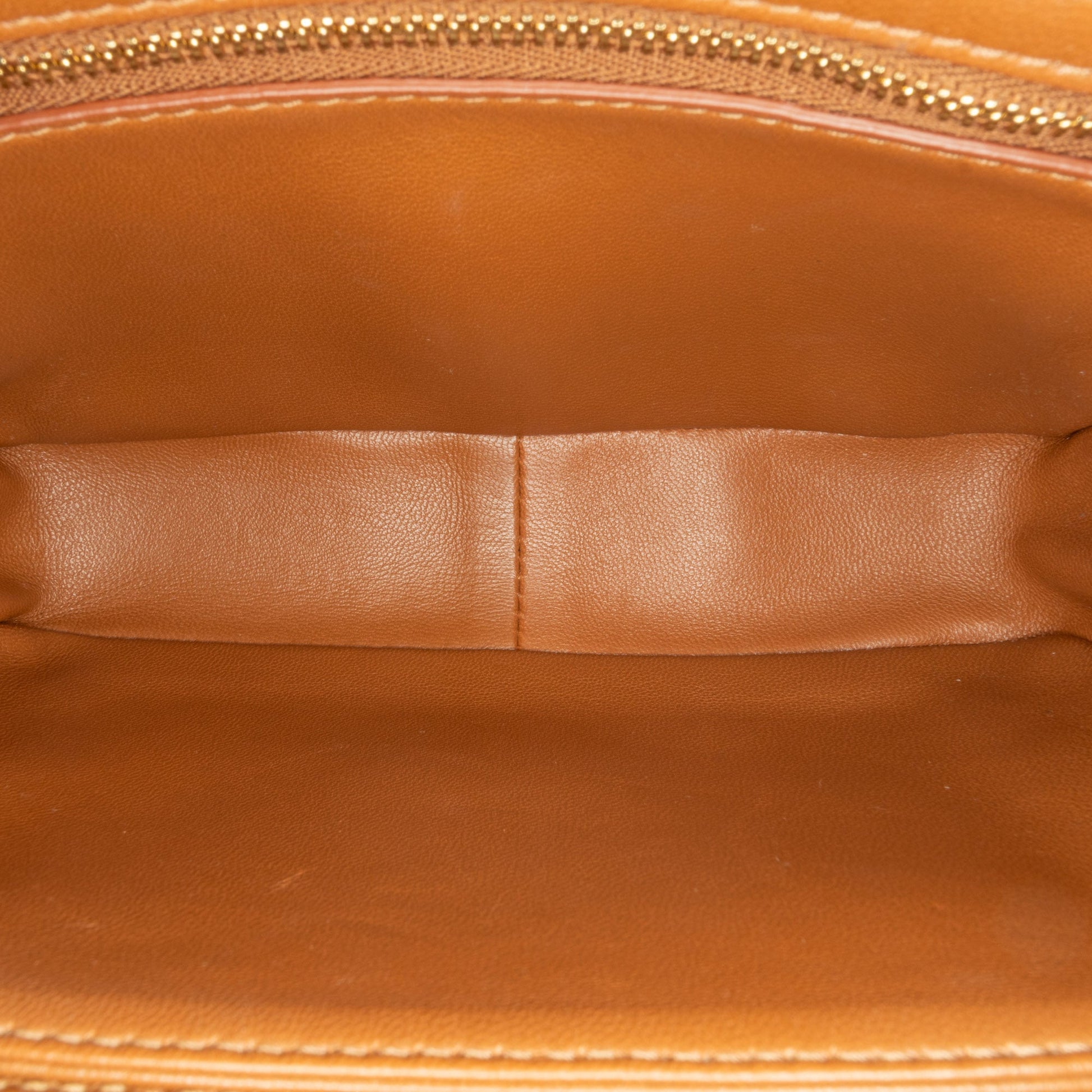 Celine Teen Canvas and Calfskin Triomphe Crossbody