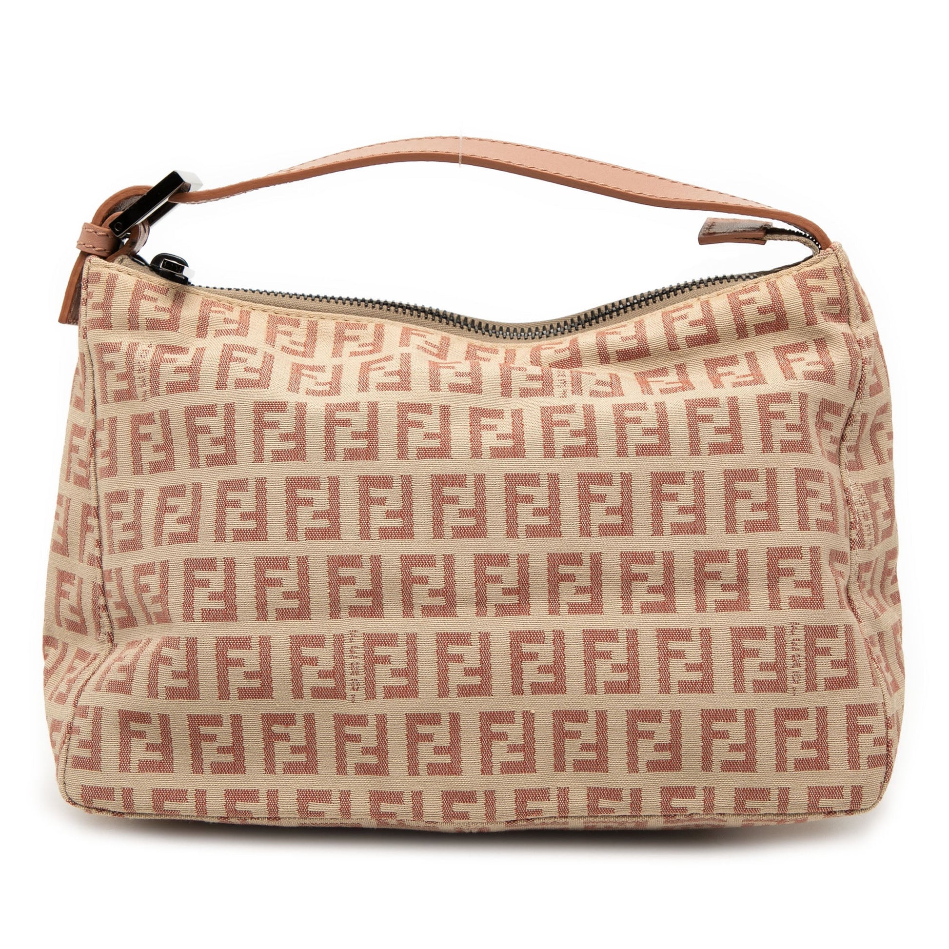Fendi Zucchino Canvas Handbag