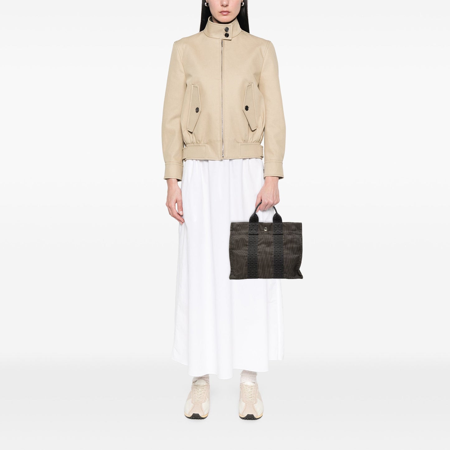 Hermès Canvas Herline PM