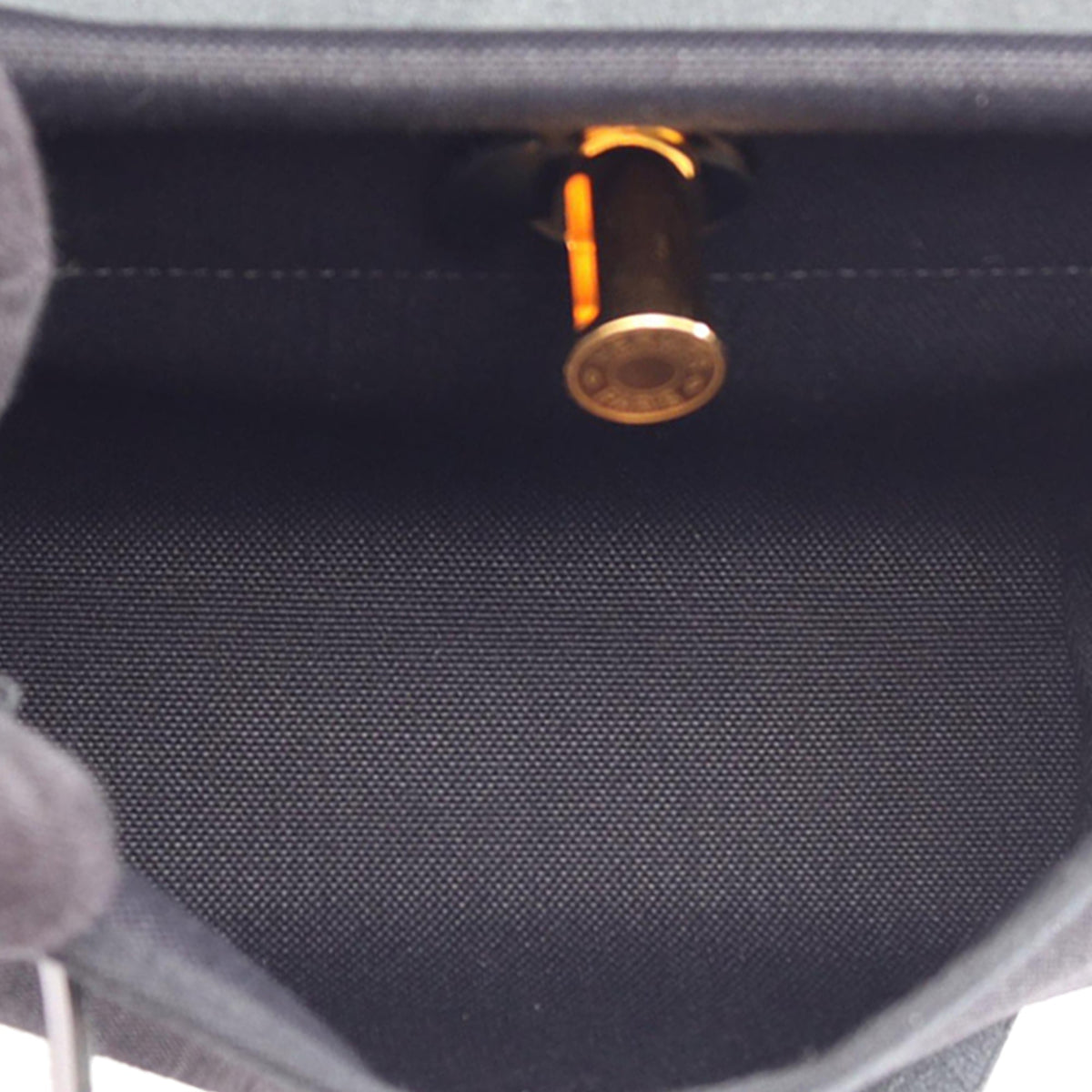 Hermès Military Toile and Vache Hunter Herbag Zip 20
