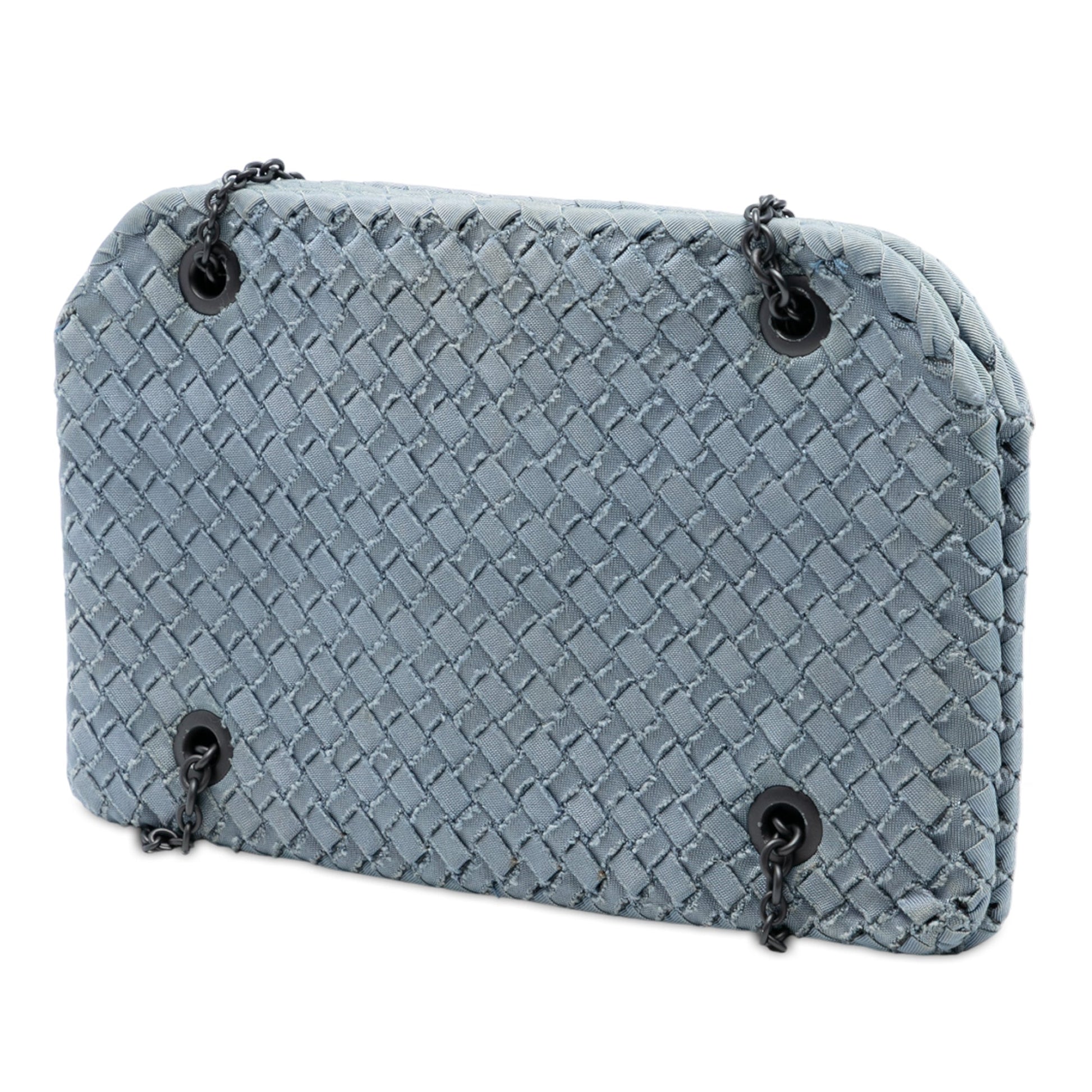 Bottega Veneta Grosgrain Intrecciato Duo Shoulder Bag