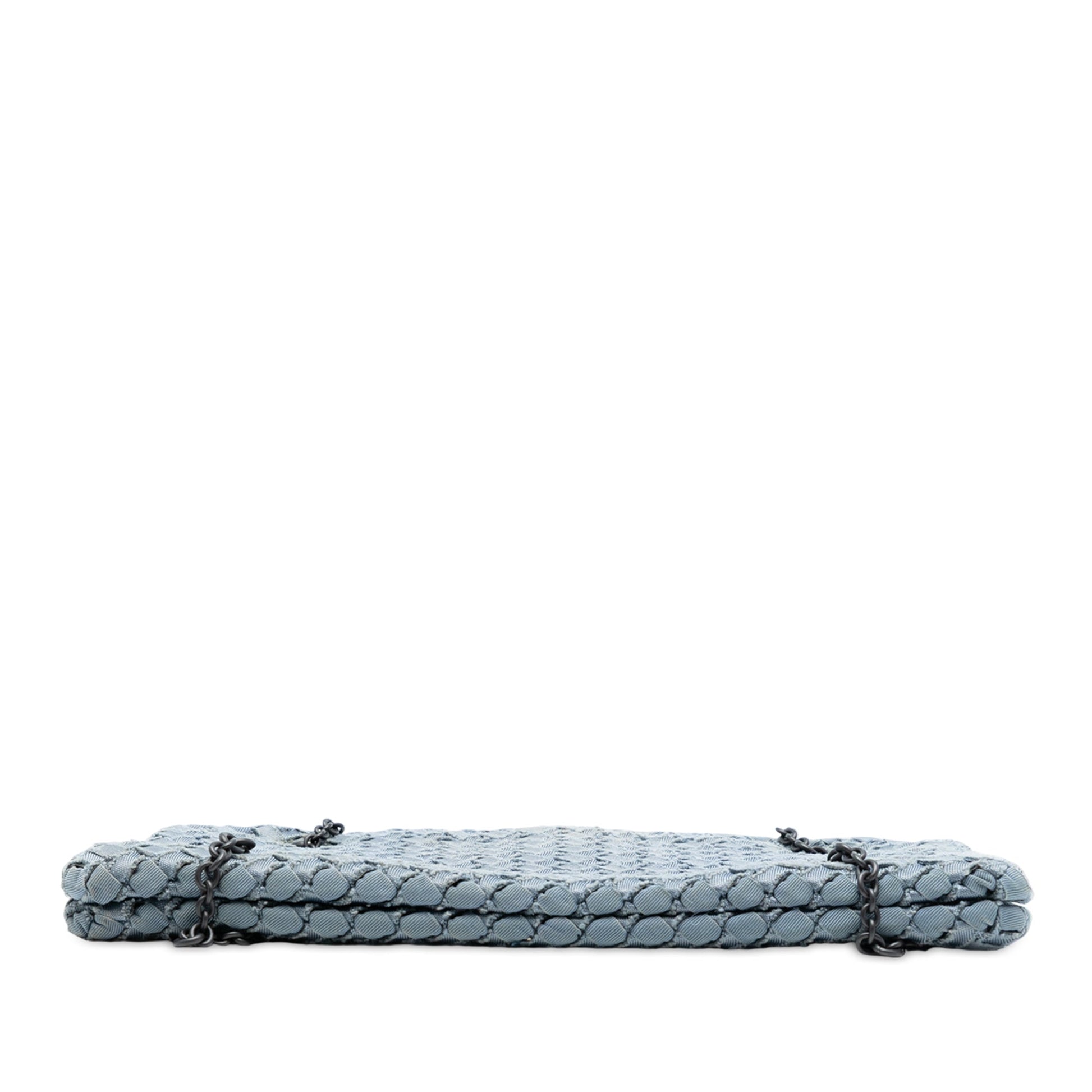 Bottega Veneta Grosgrain Intrecciato Duo Shoulder Bag