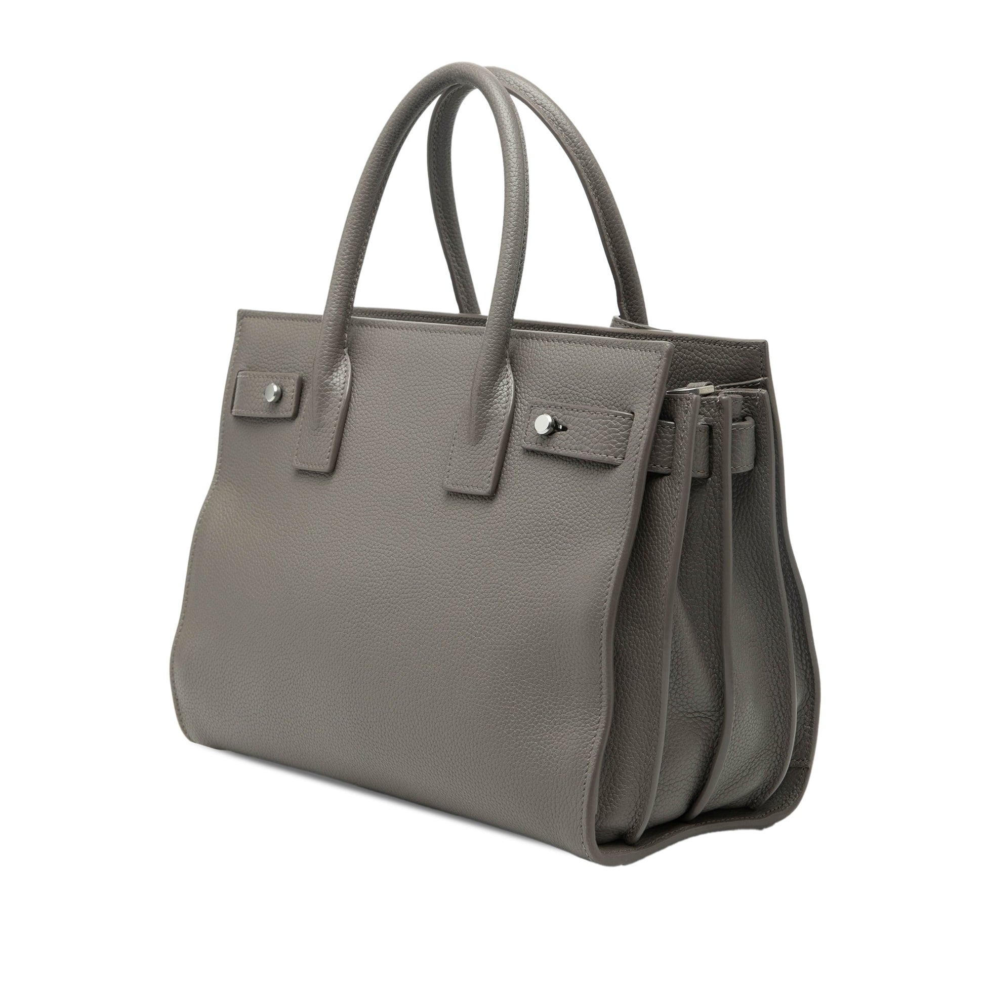 Baby Grained Calfskin Sac de Jour Satchel
