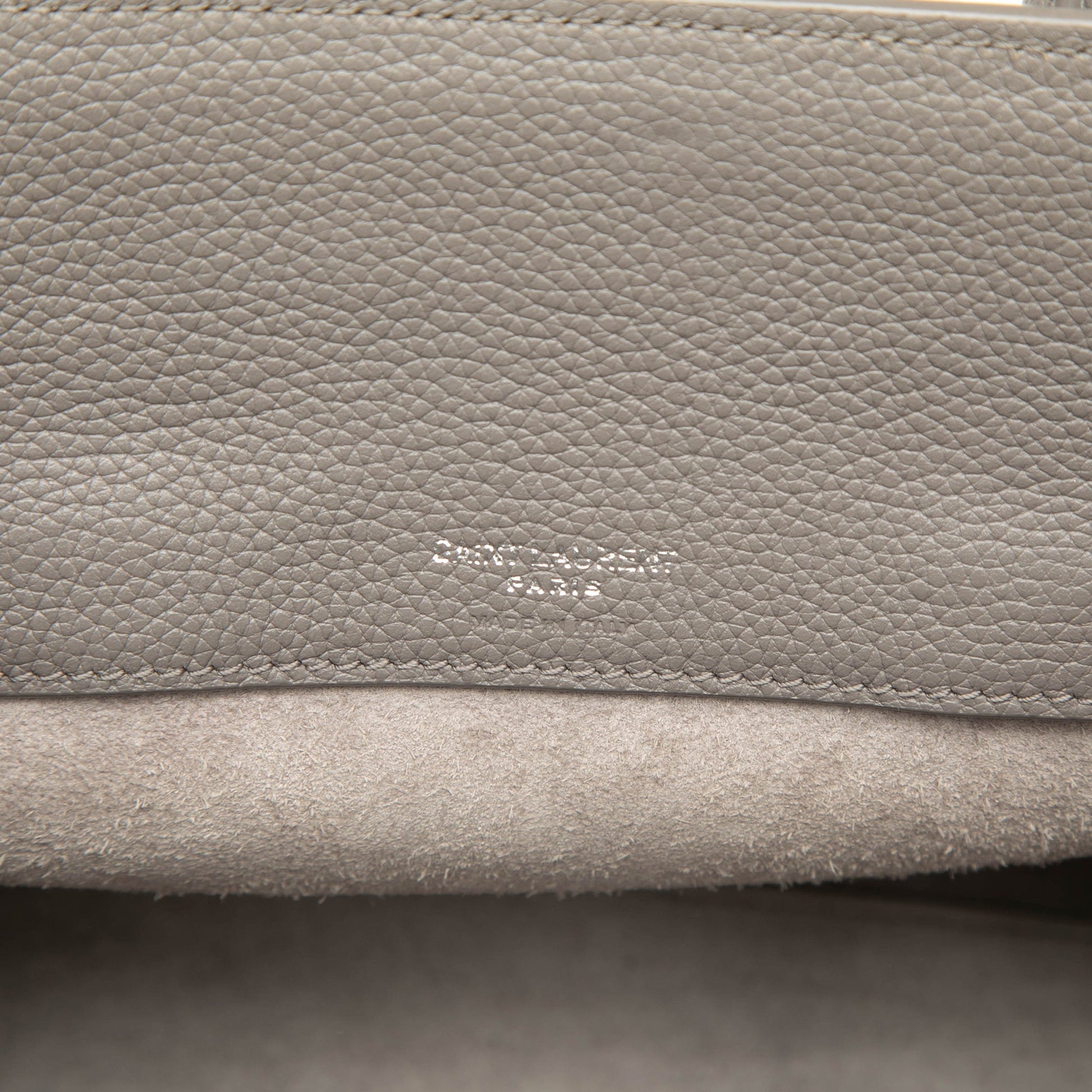 Baby Grained Calfskin Sac de Jour Satchel