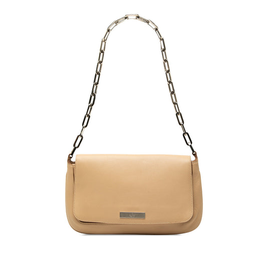 Gucci Calfskin Chain Shoulder Bag