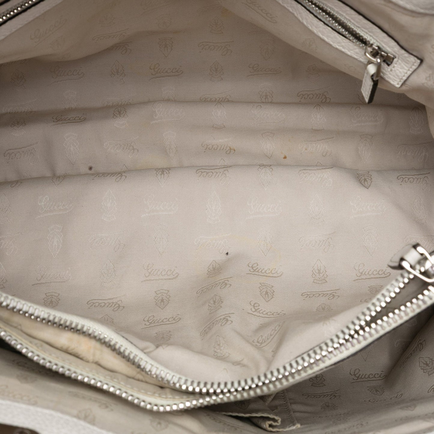 Gucci Medium GG Canvas Bamboo Libeccio Tote