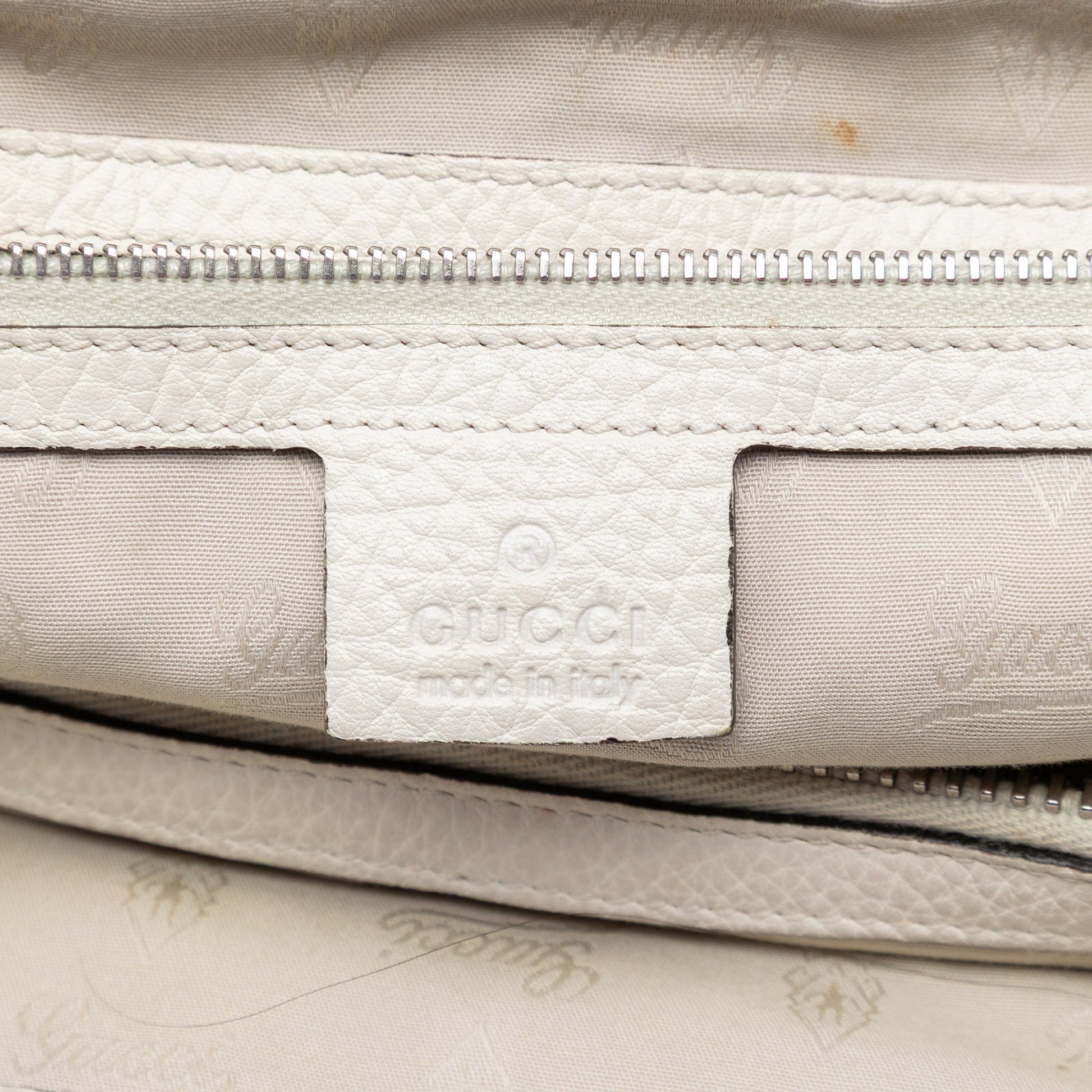 Gucci Medium GG Canvas Bamboo Libeccio Tote