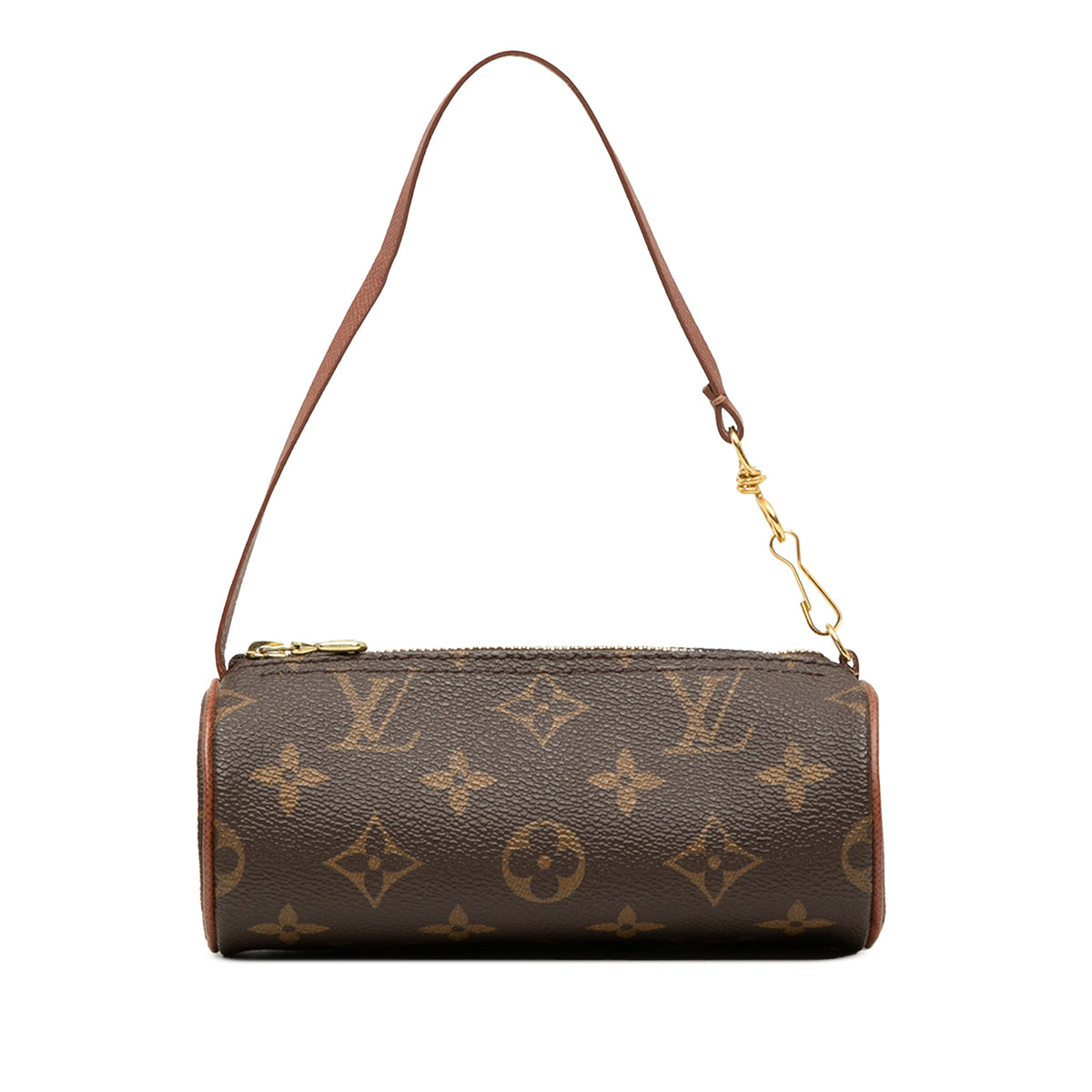 Louis Vuitton Monogram Papillon Pochette — Brown