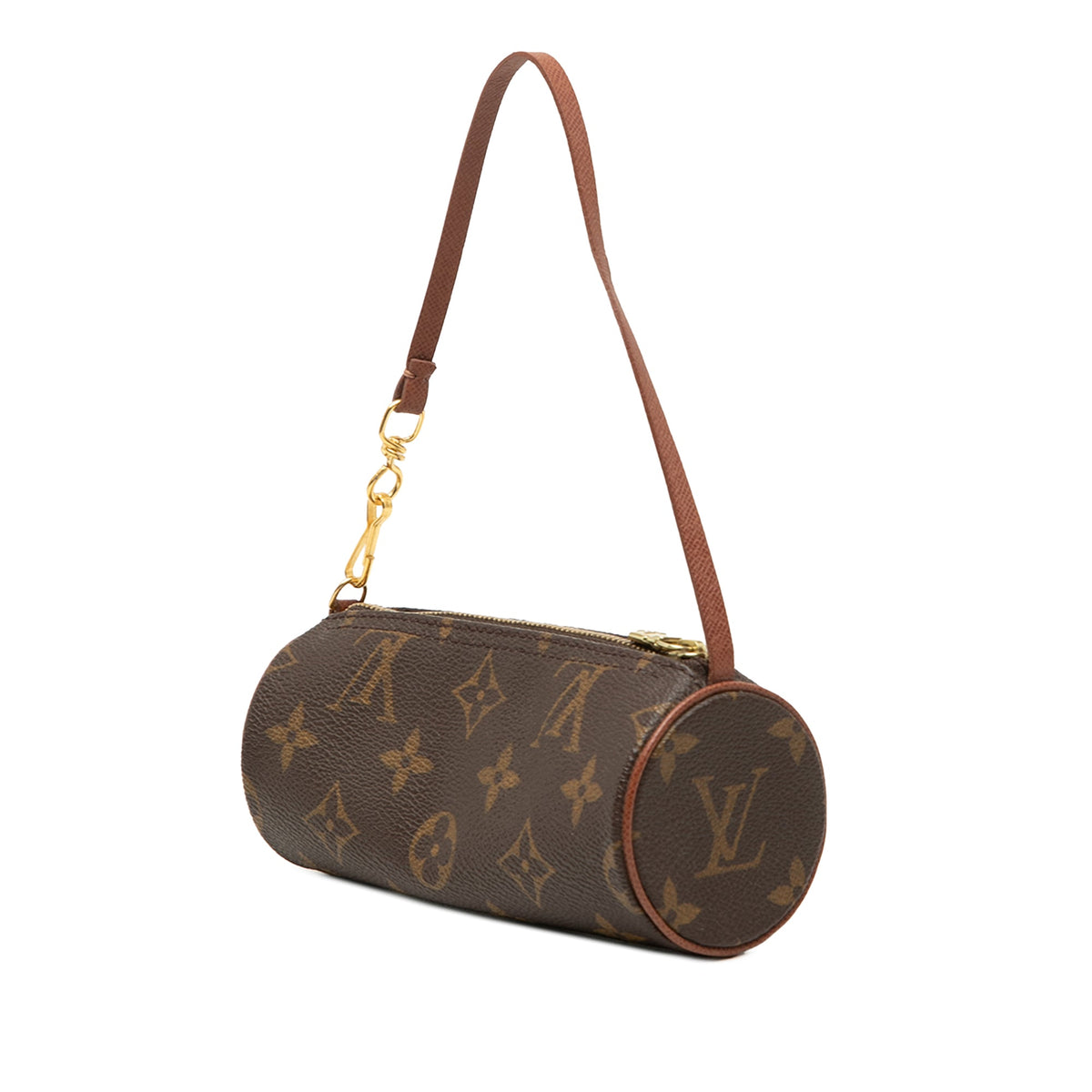 Louis Vuitton Monogram Papillon Pochette — Brown
