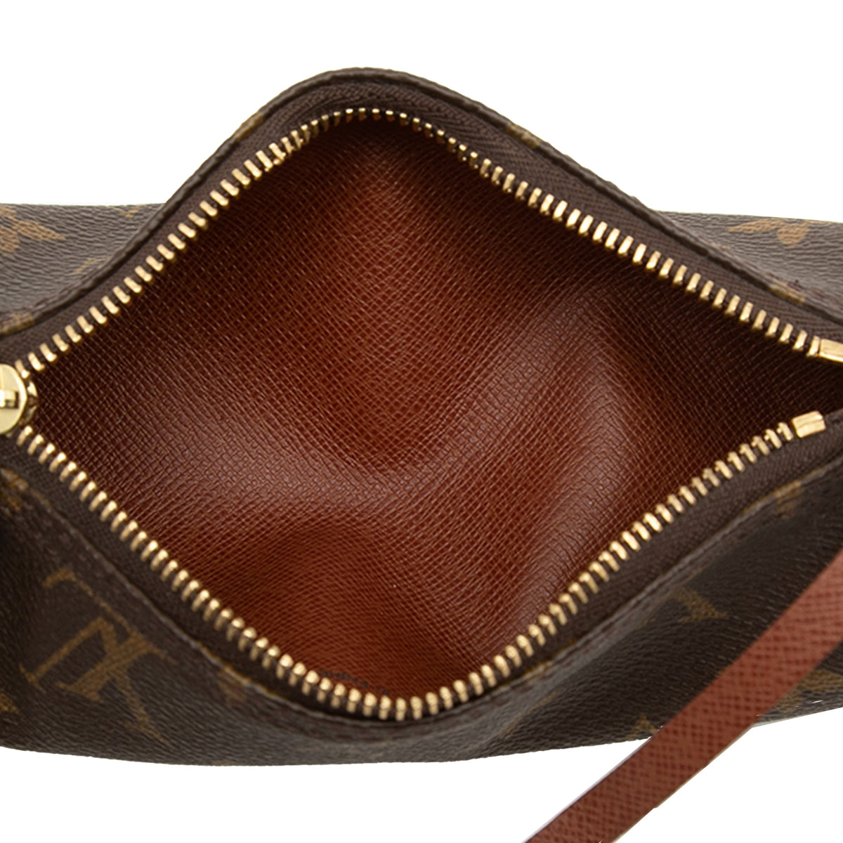 Louis Vuitton Monogram Papillon Pochette — Brown