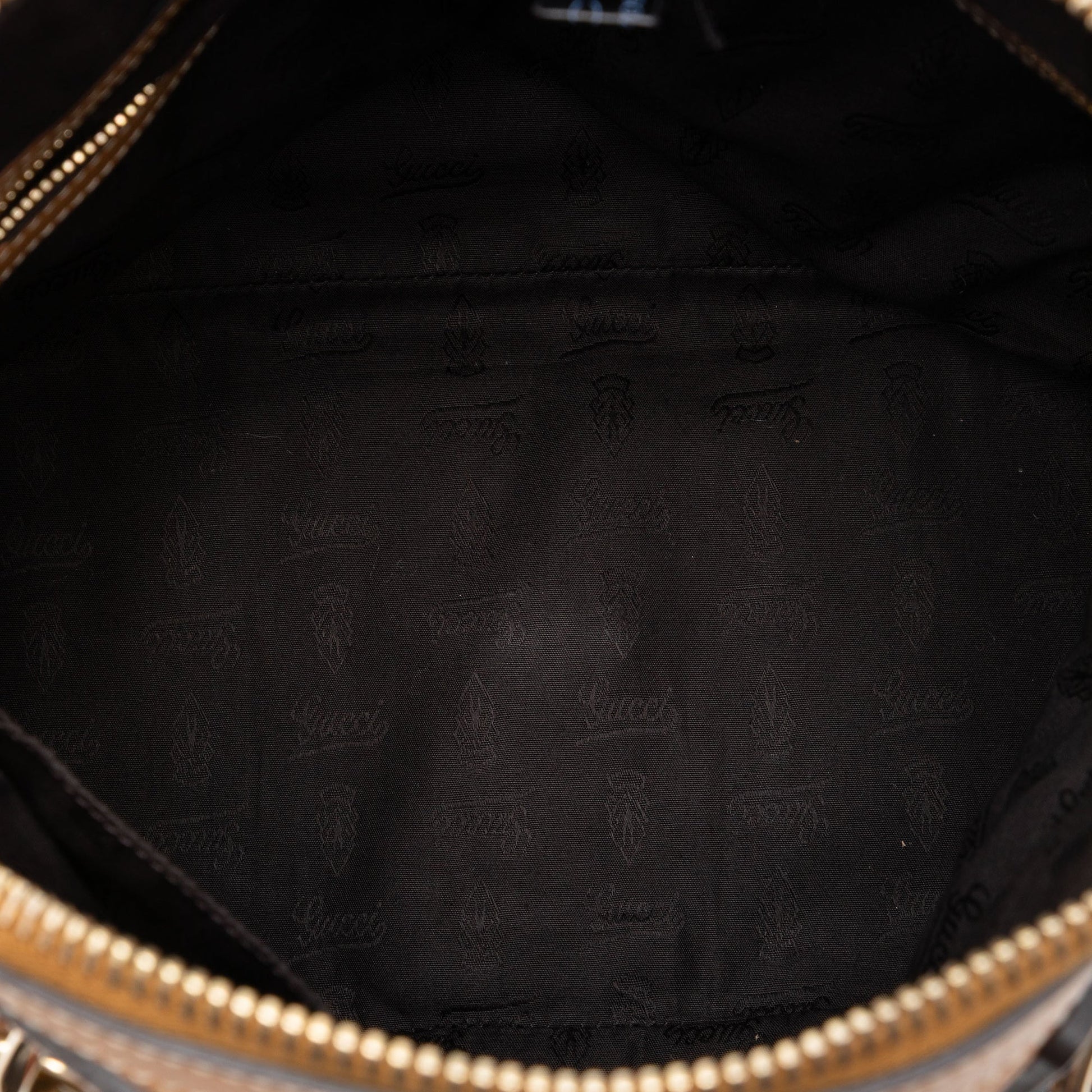 Gucci Medium Guccissima Charm Dome Satchel