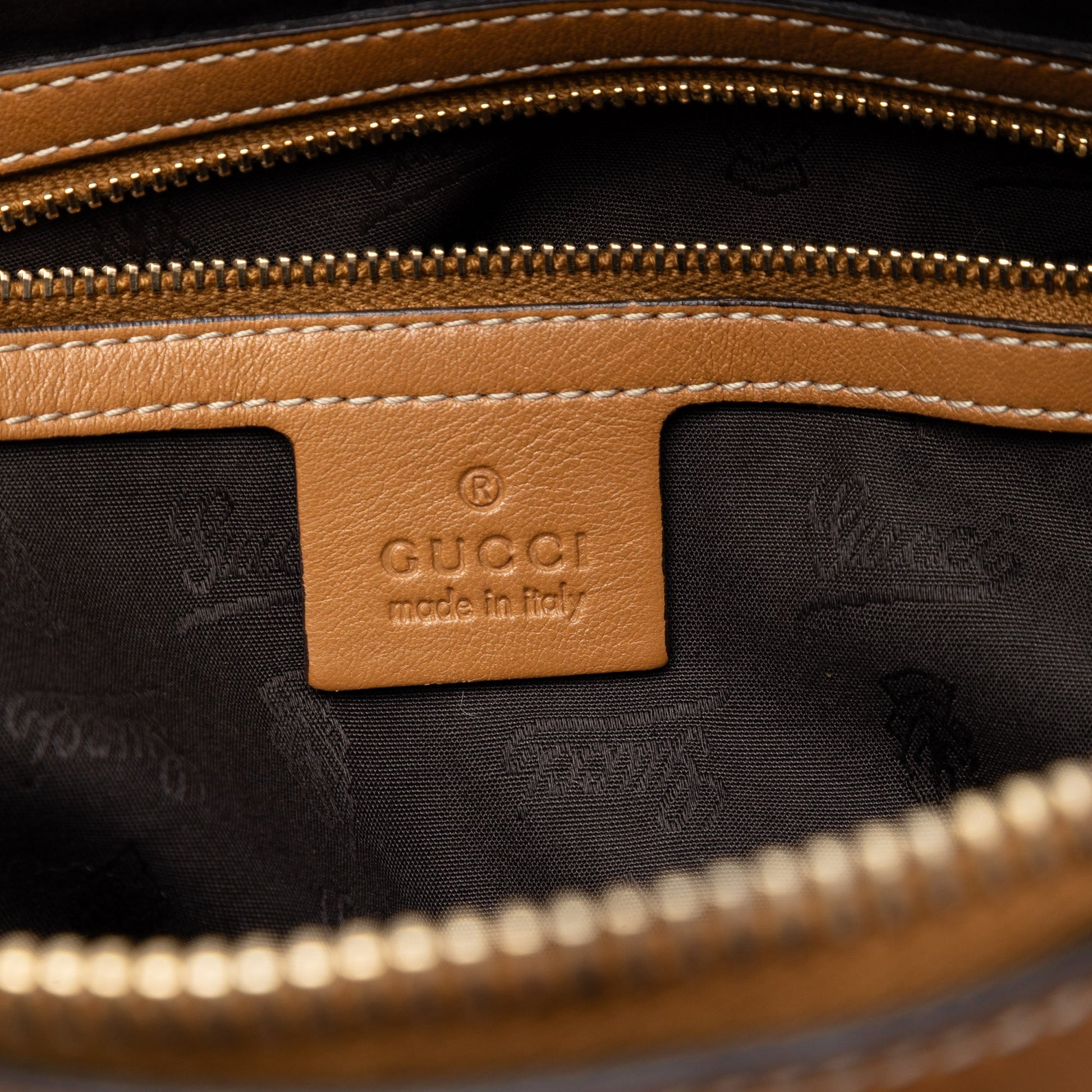 Gucci Medium Guccissima Charm Dome Satchel