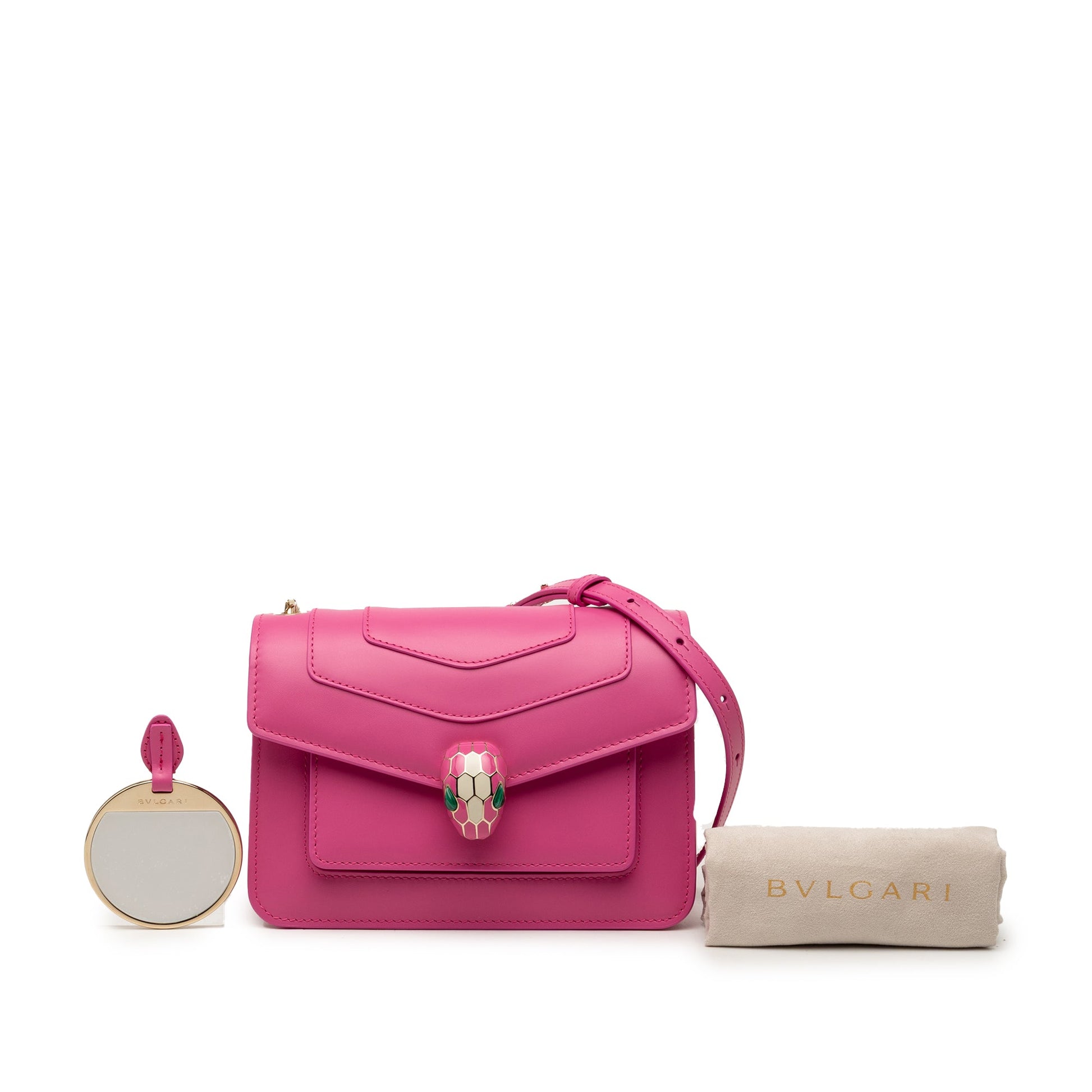 Bvlgari Calfskin Serpenti Forever Crossbody