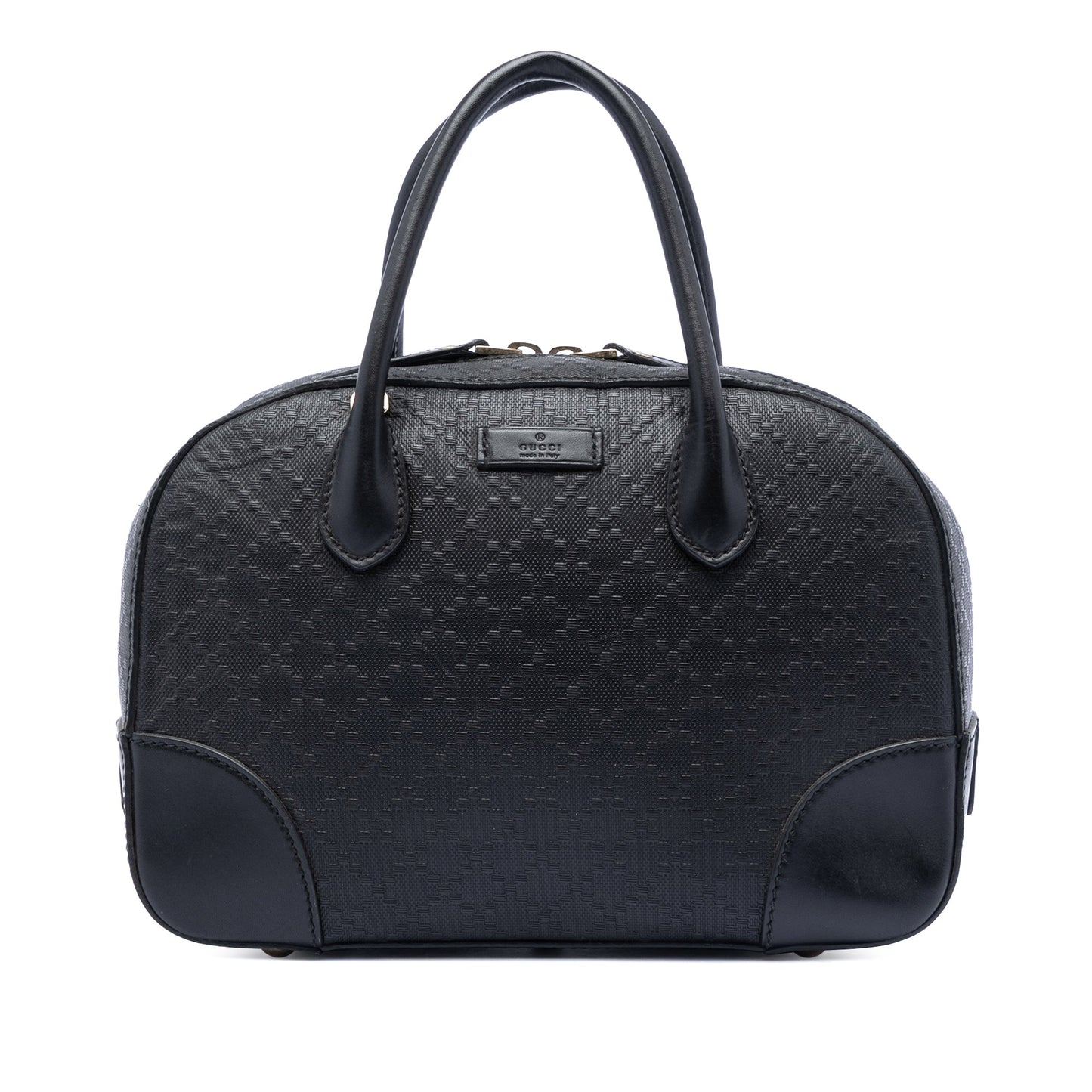 Diamante Bright Leather Satchel