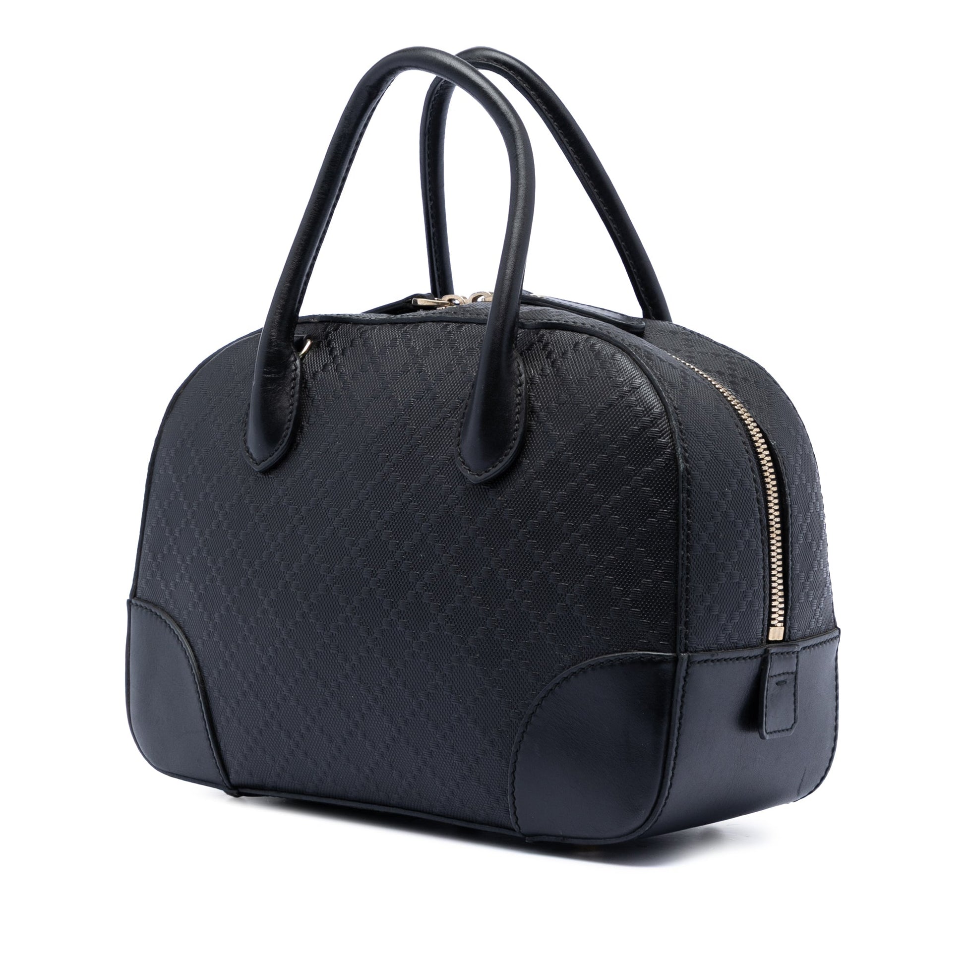 Diamante Bright Leather Satchel