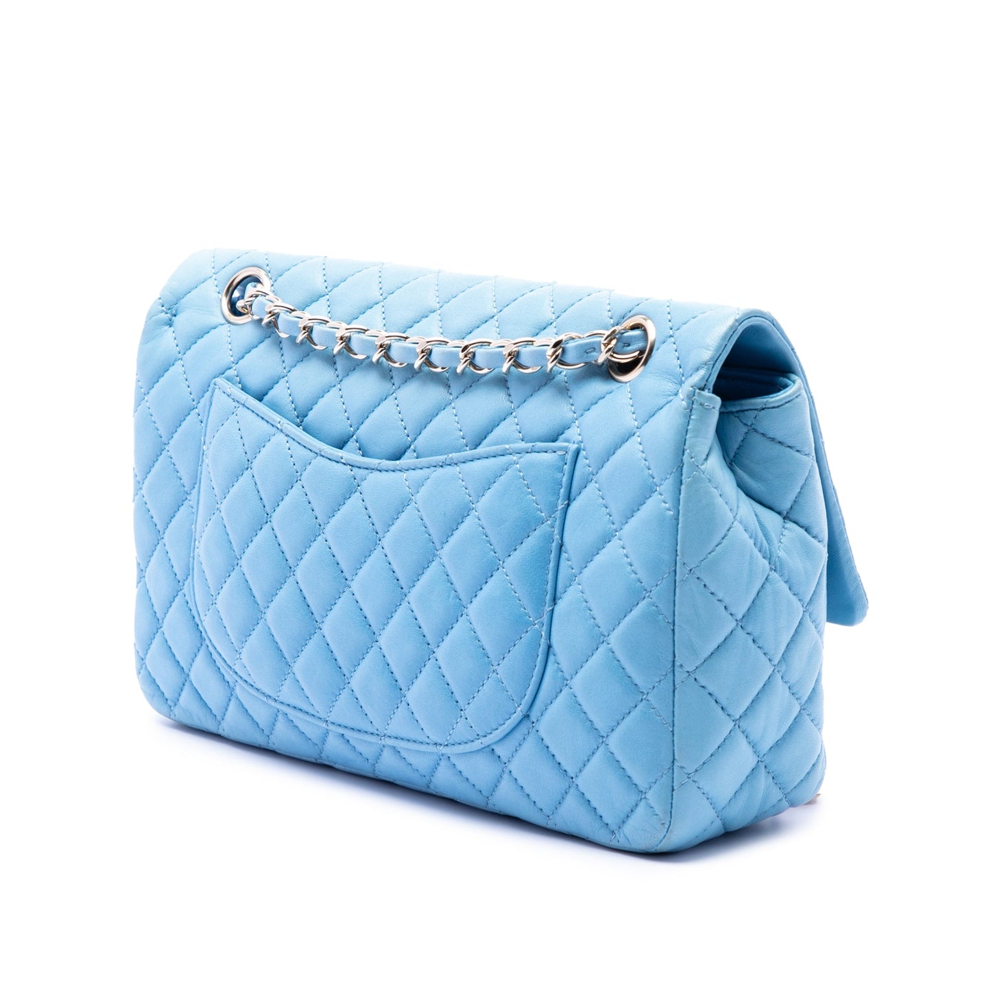Chanel Medium Classic Lambskin Valentines Heart Charms Single Flap