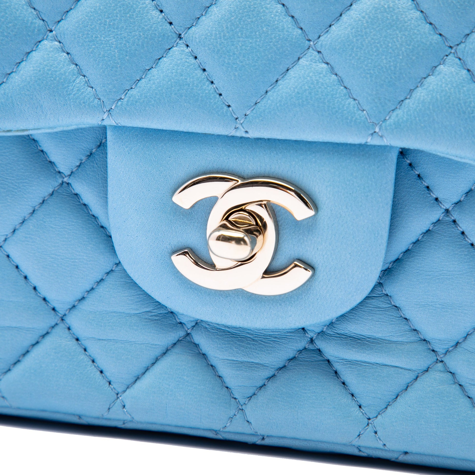 Chanel Medium Classic Lambskin Valentines Heart Charms Single Flap