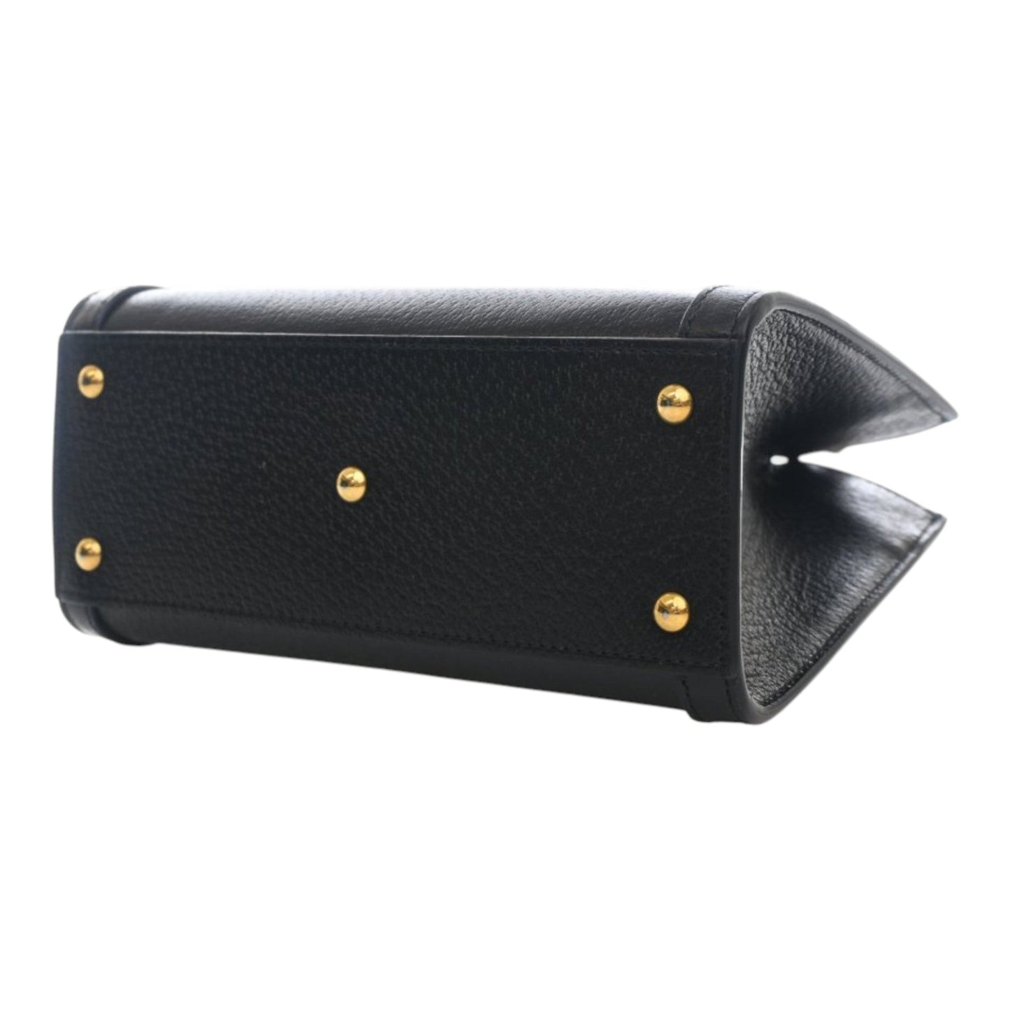 Small Calfskin Bamboo Diana Satchel