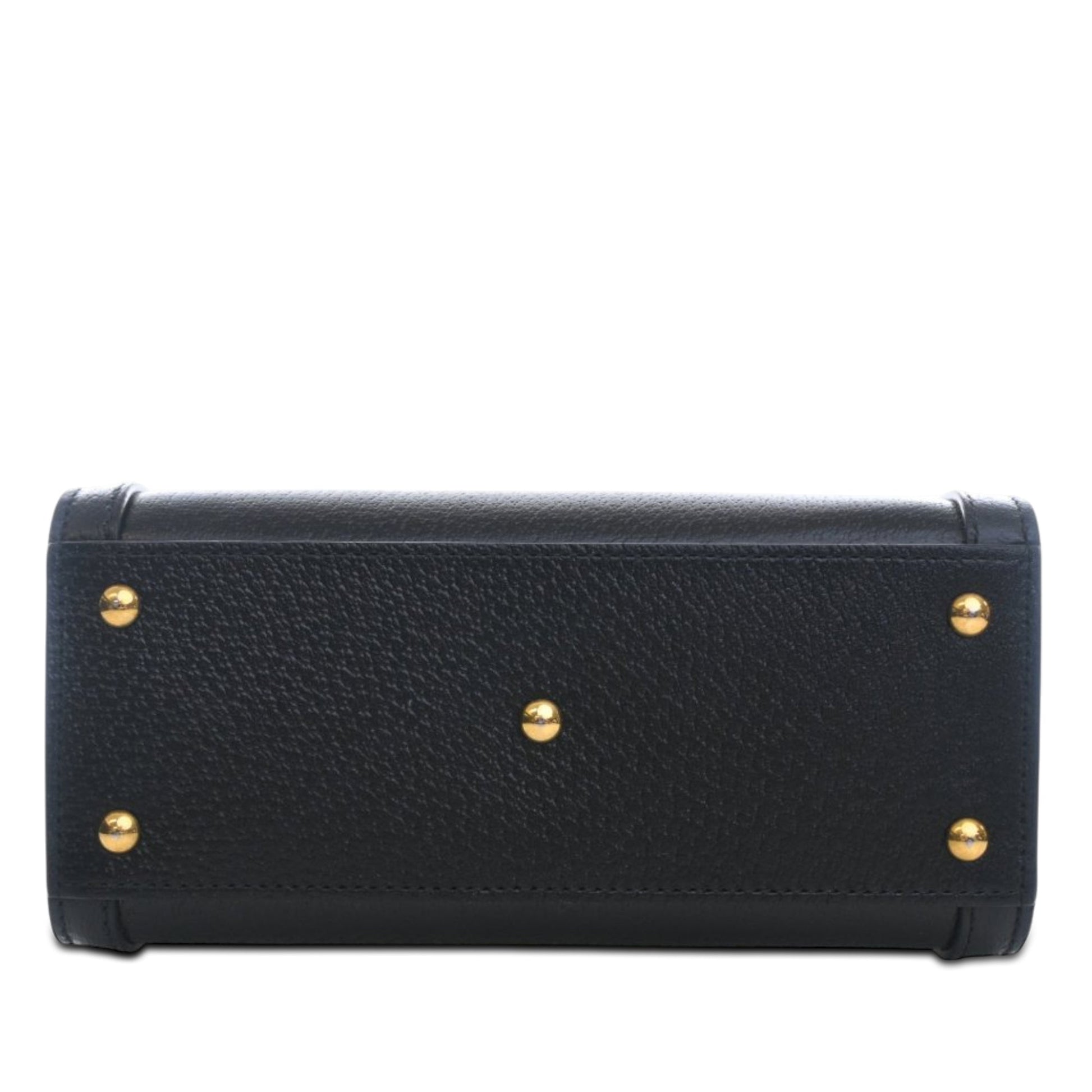 Small Calfskin Bamboo Diana Satchel