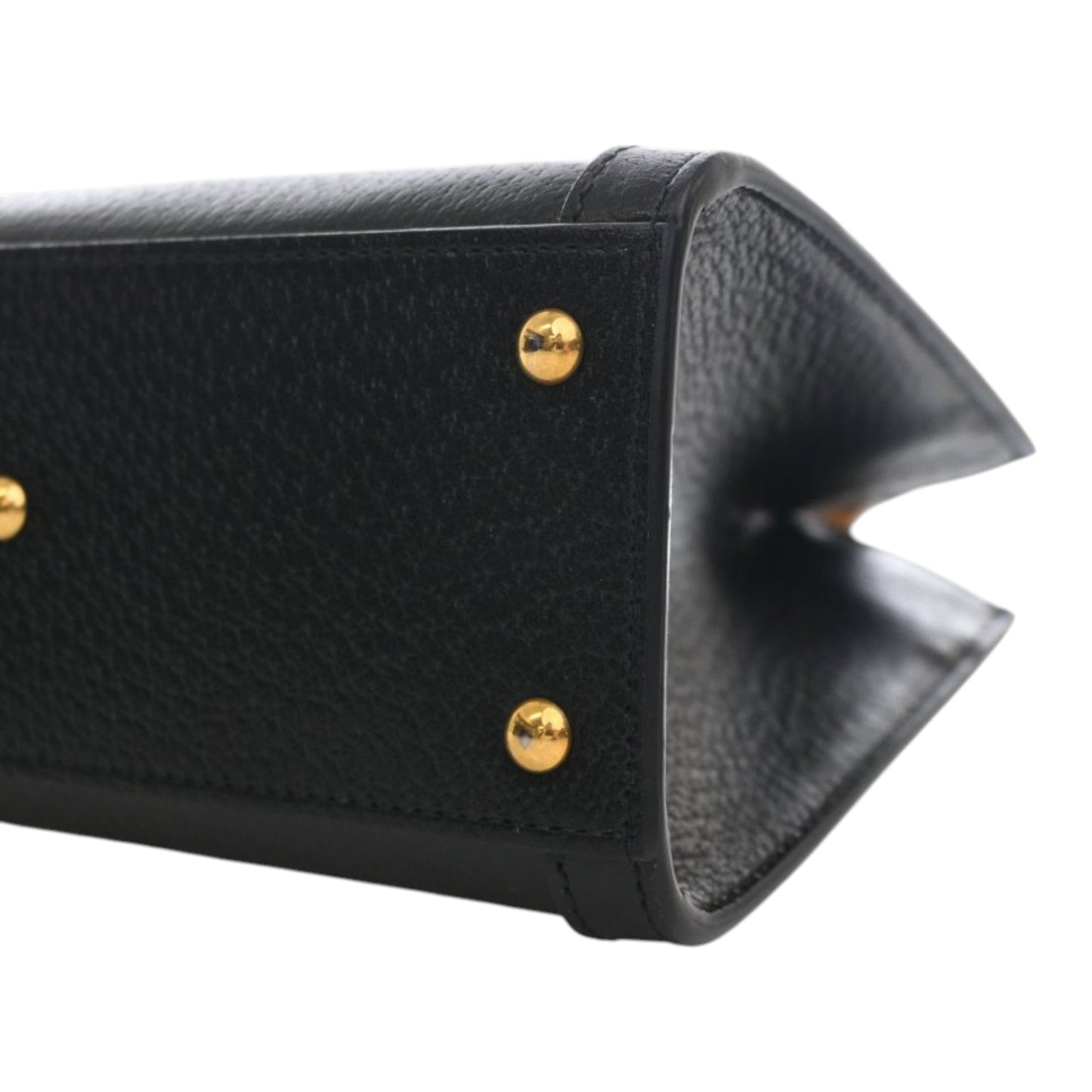 Small Calfskin Bamboo Diana Satchel