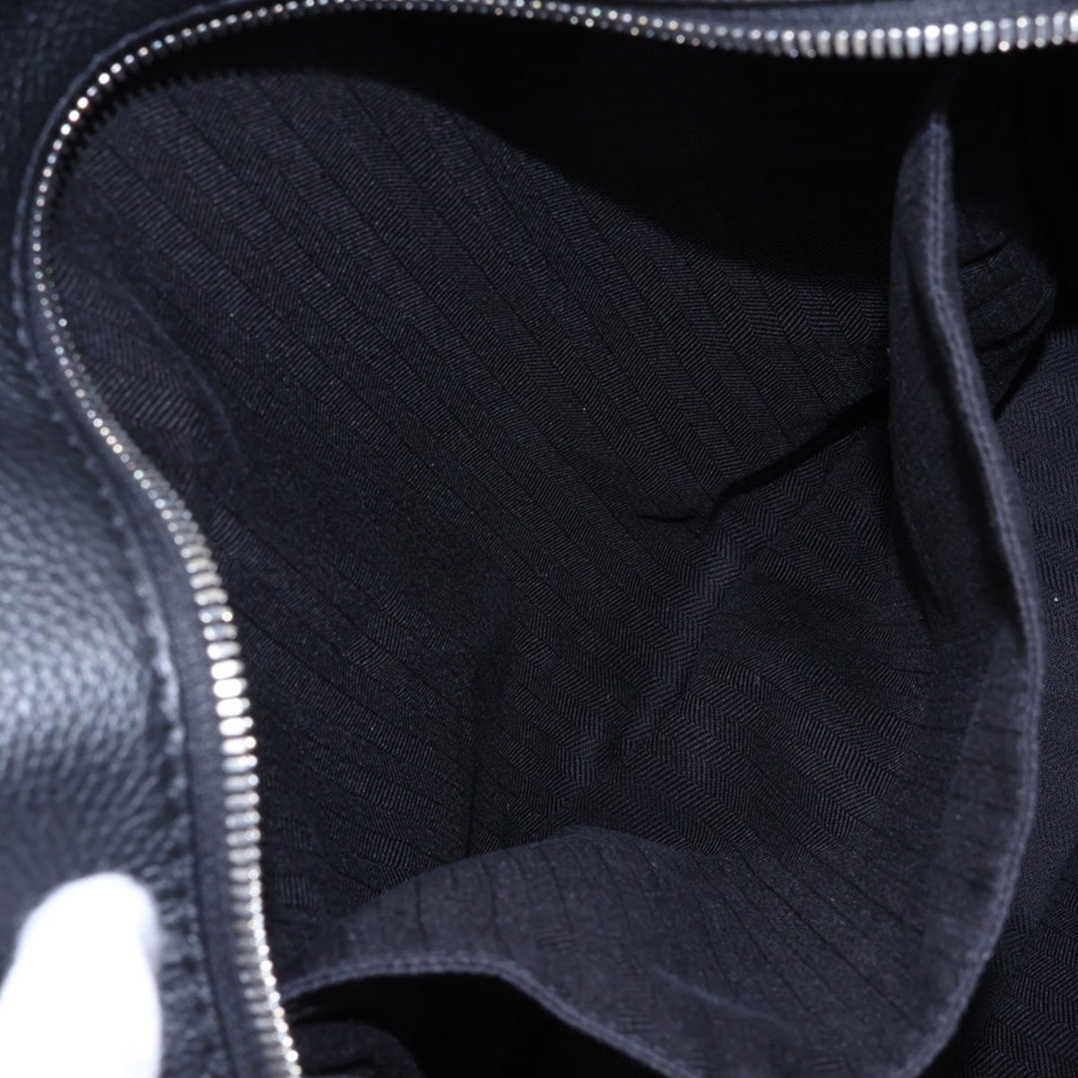 LOEWE Leather Military Backpack — Black