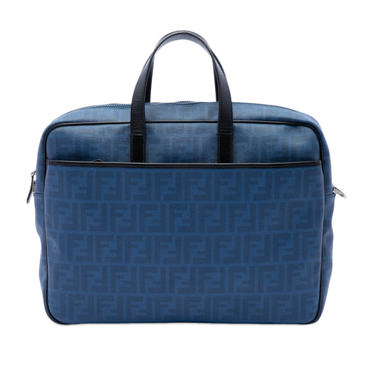 Fendi Zucca Coated Canvas Business Bag