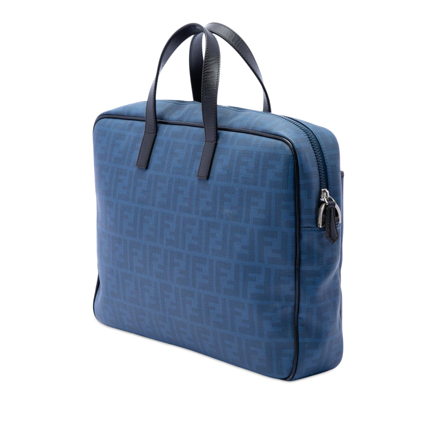 Fendi Zucca Coated Canvas Business Bag