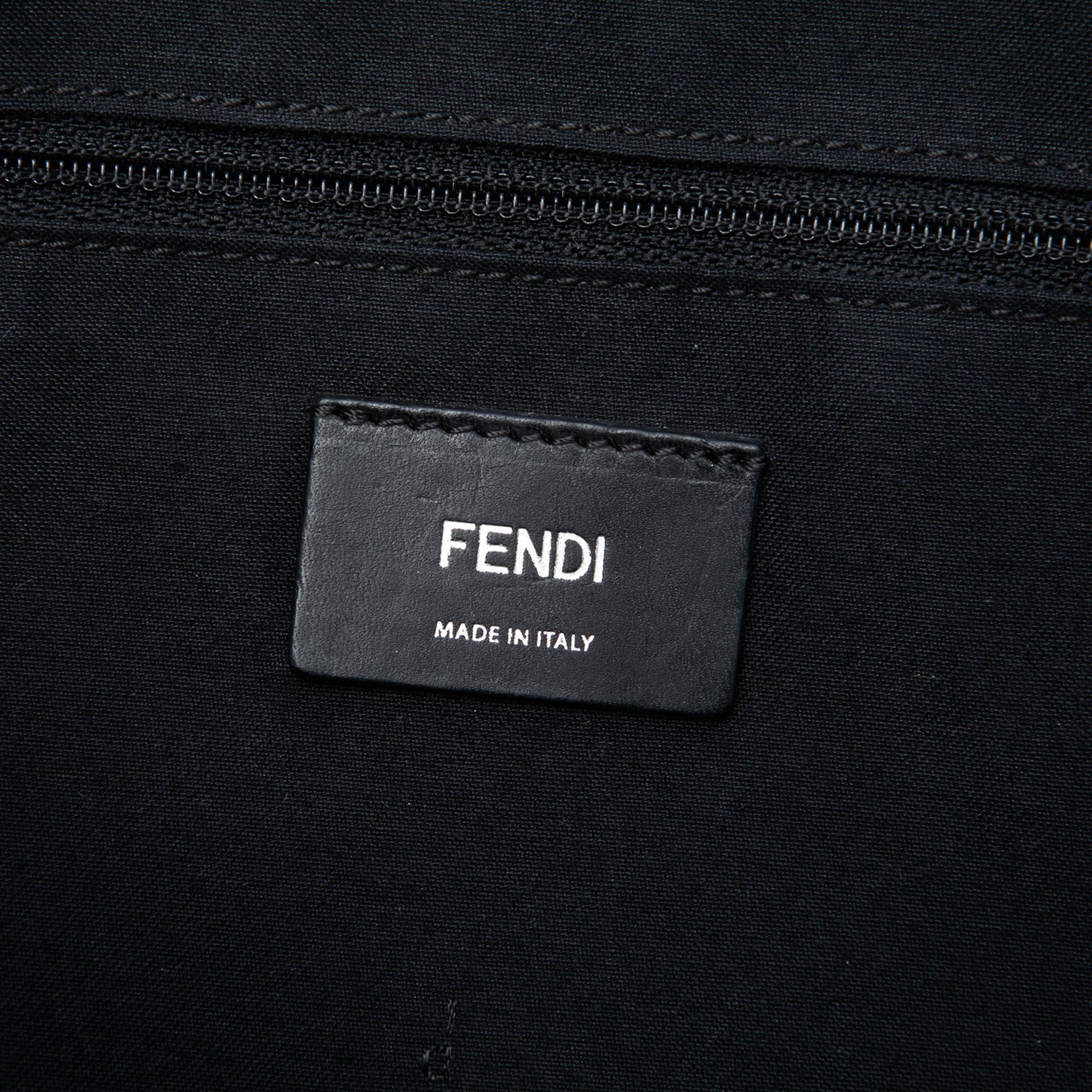 Fendi Zucca Coated Canvas Business Bag