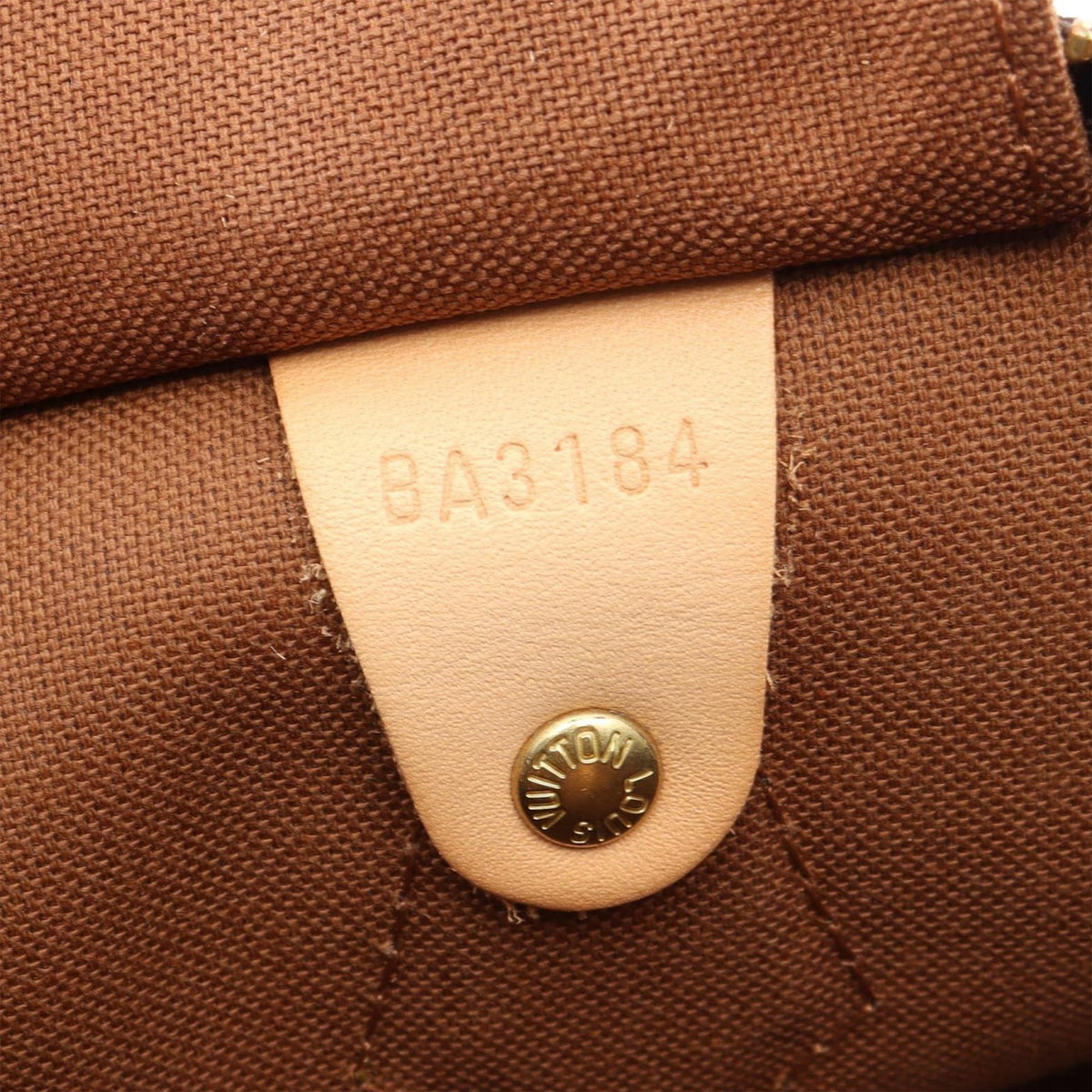 Louis Vuitton Monogram Speedy 35