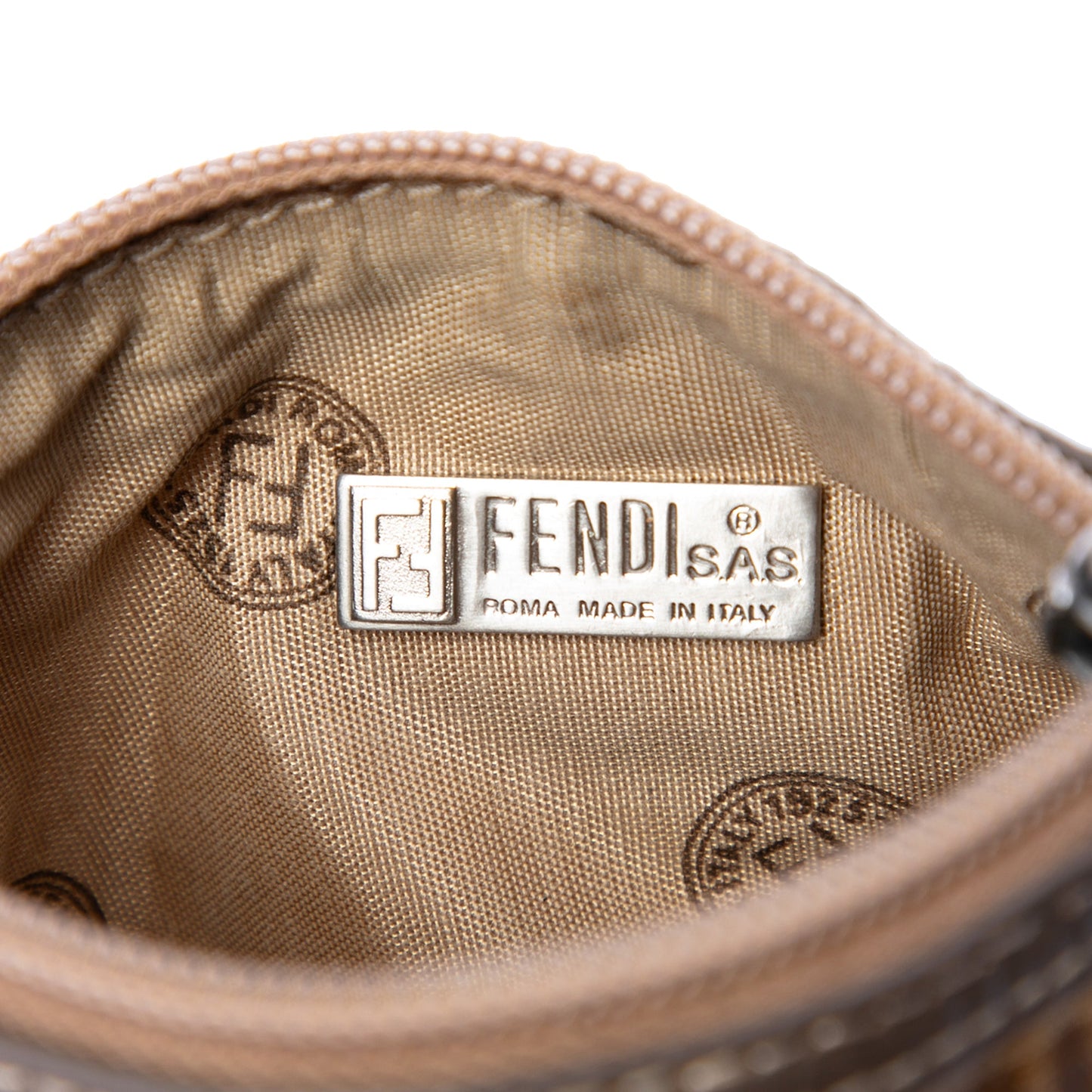 Fendi Zucchino Crystal Crossbody