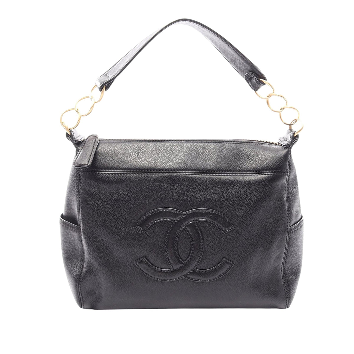 Chanel Caviar CC Ring Shoulder Bag