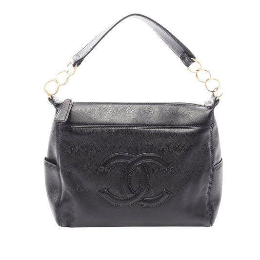 Chanel Caviar CC Ring Shoulder Bag