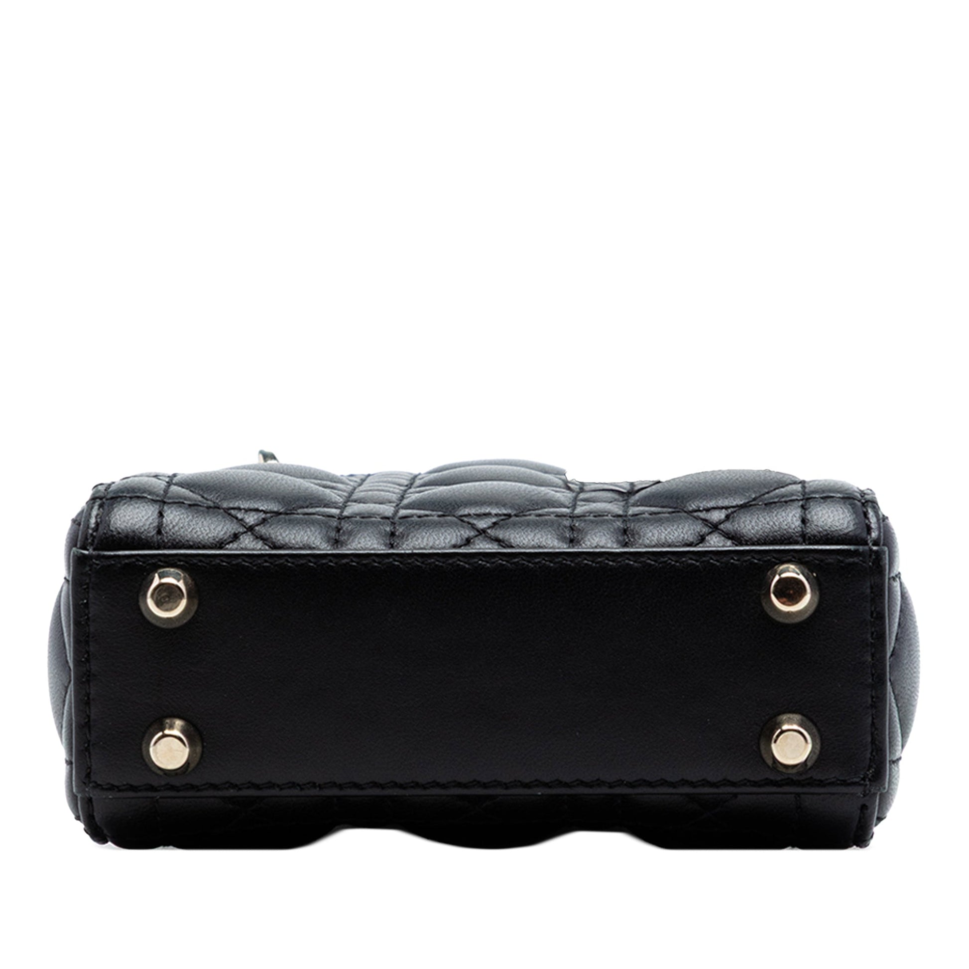 Dior Micro Lambskin Cannage Lady Dior