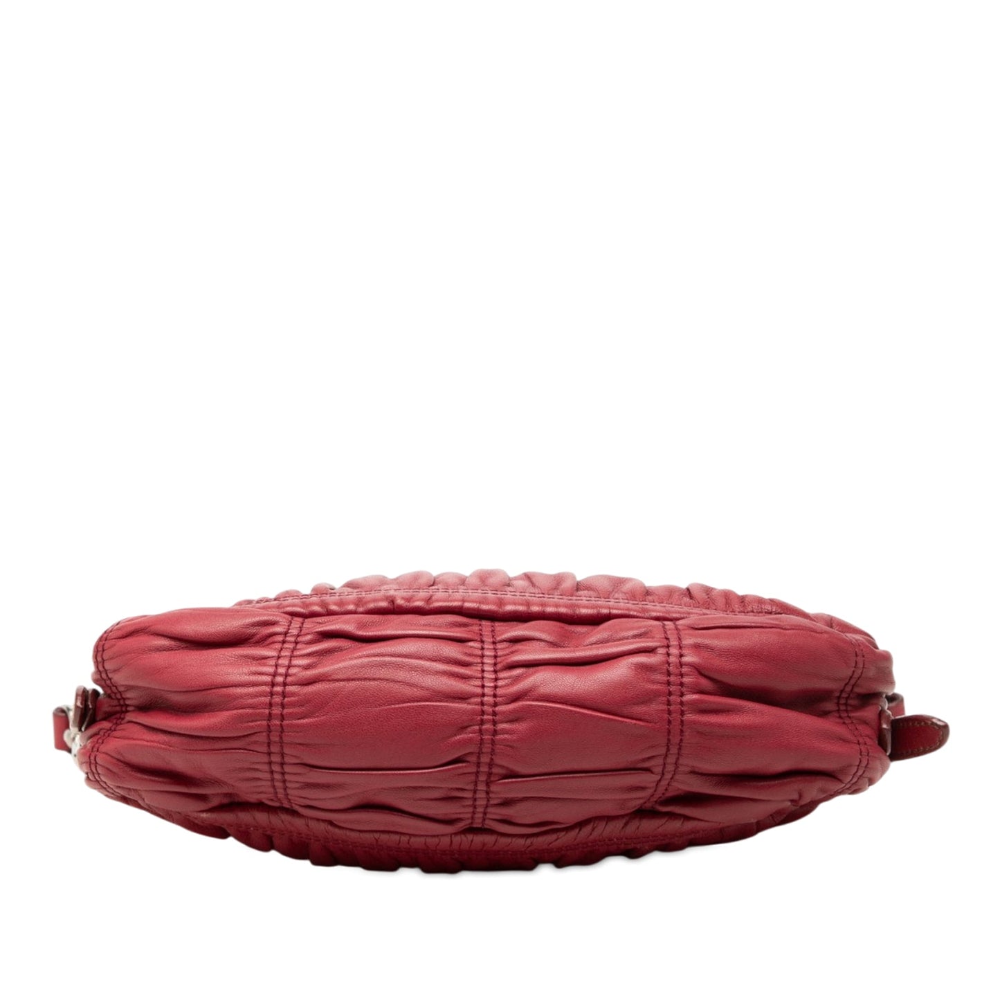 Prada Mini Nappa Gaufre Bow Shoulder Bag