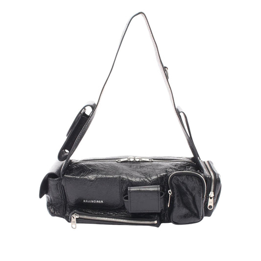 Balenciaga Lambskin Superbusy Sling Bag XS